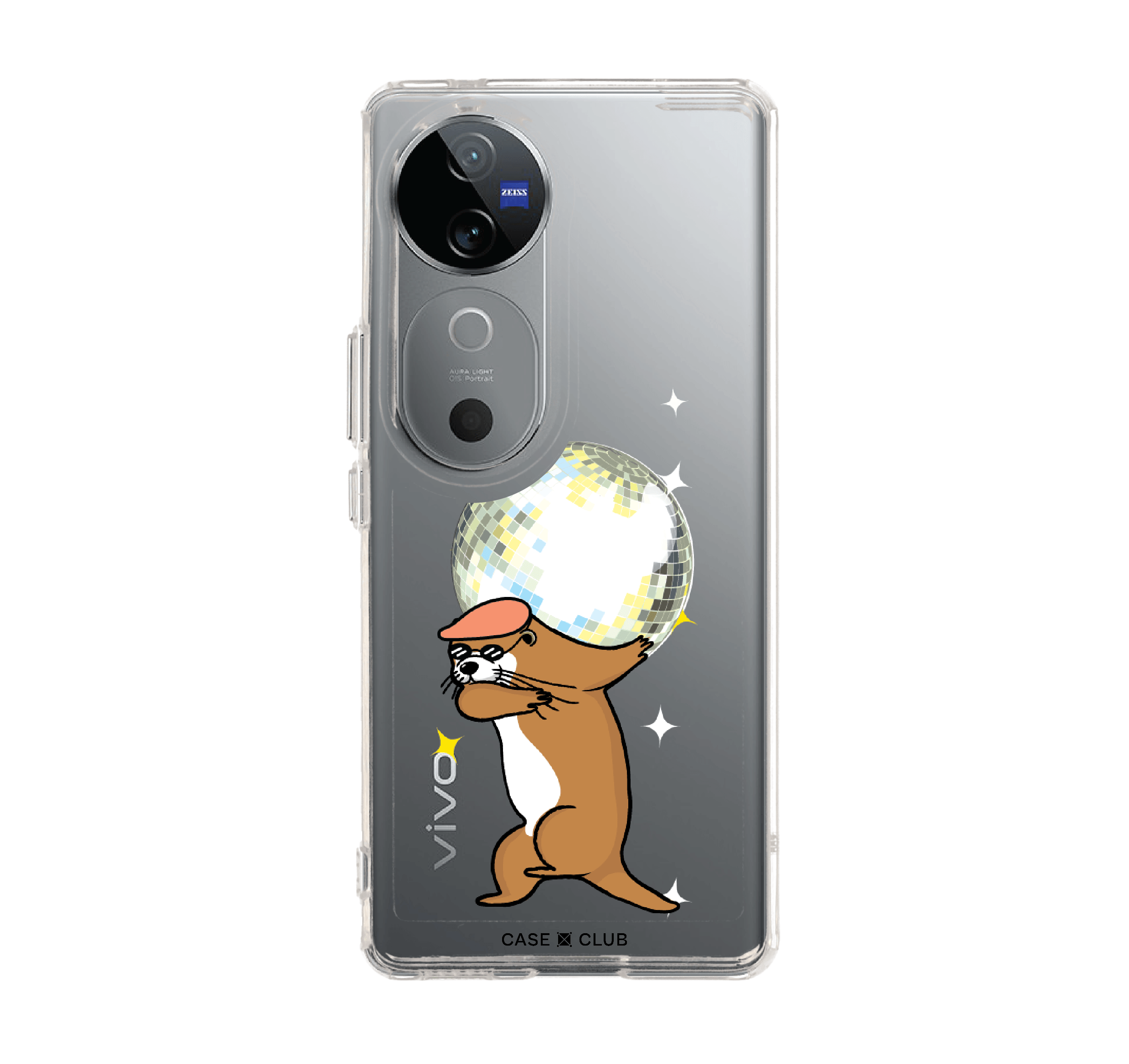 เคสใส vivo v40 5g นากดิสโก้