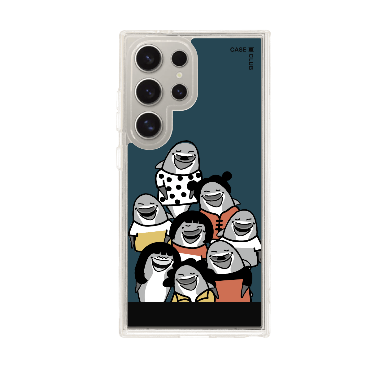 เคสใส samsung s24 ultra magsafe โลมาแฟมิลี่