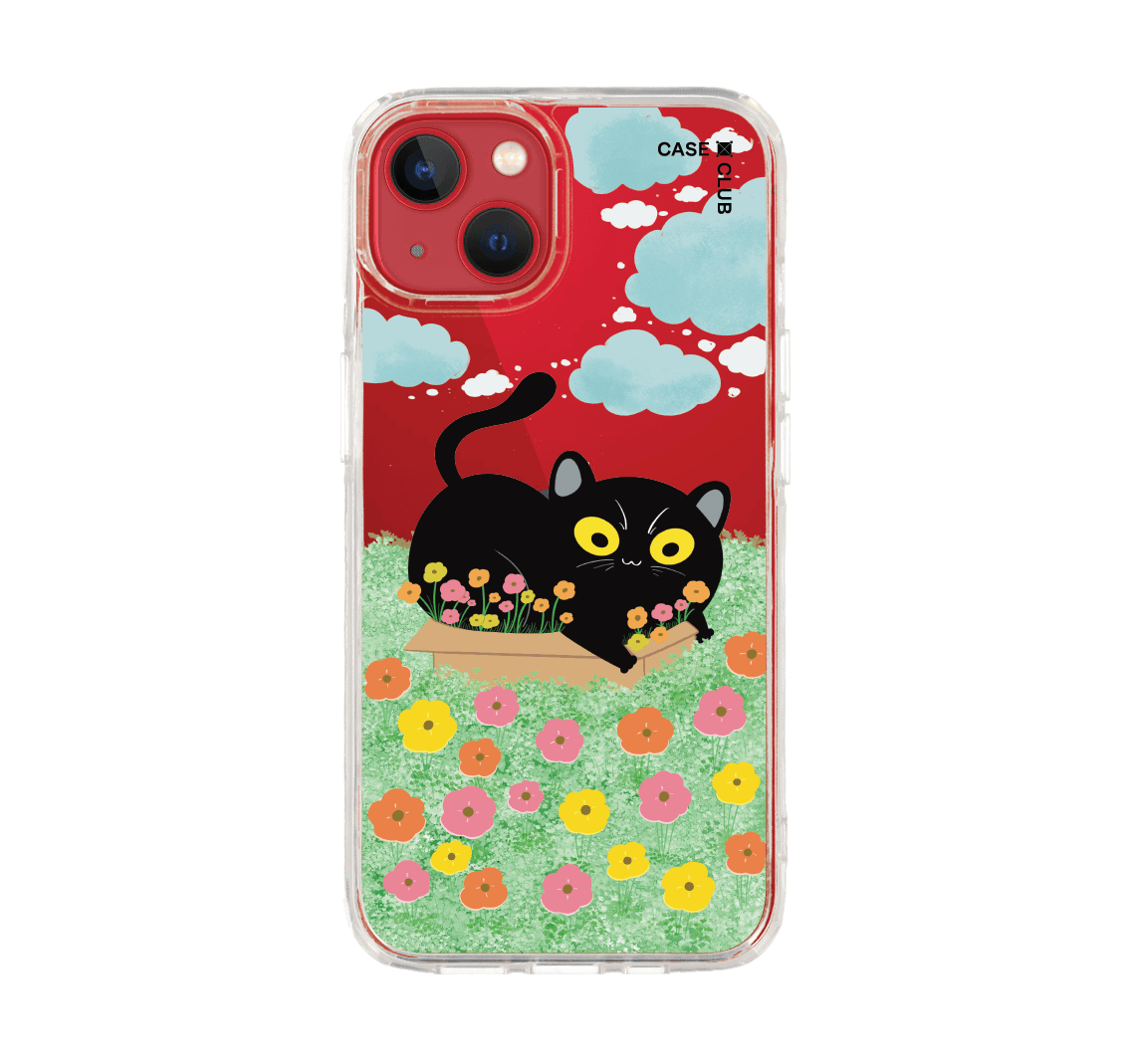 garden black cat