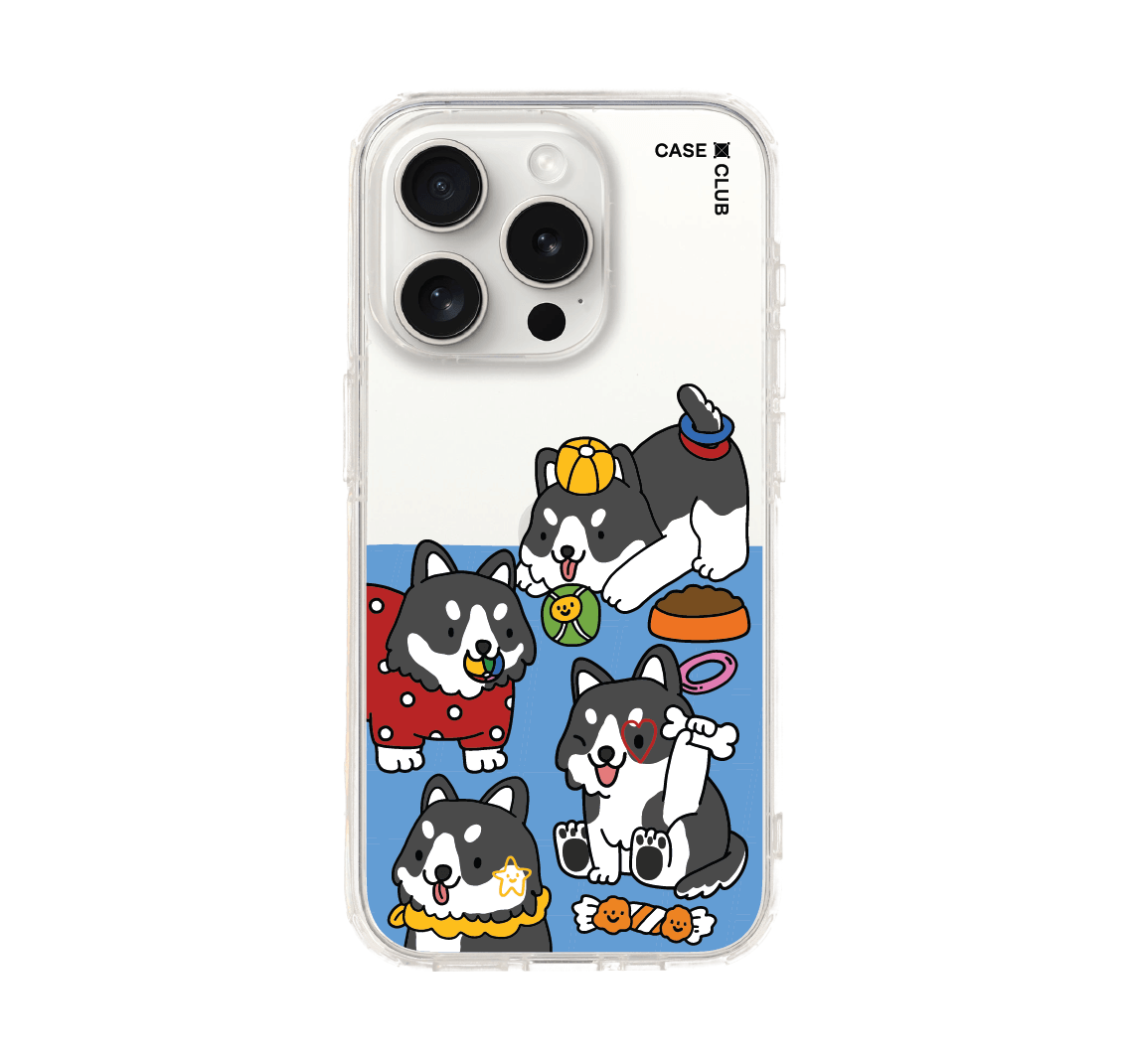 เคสใส iPhone 15 Pro Husky เพลย์ไทม์