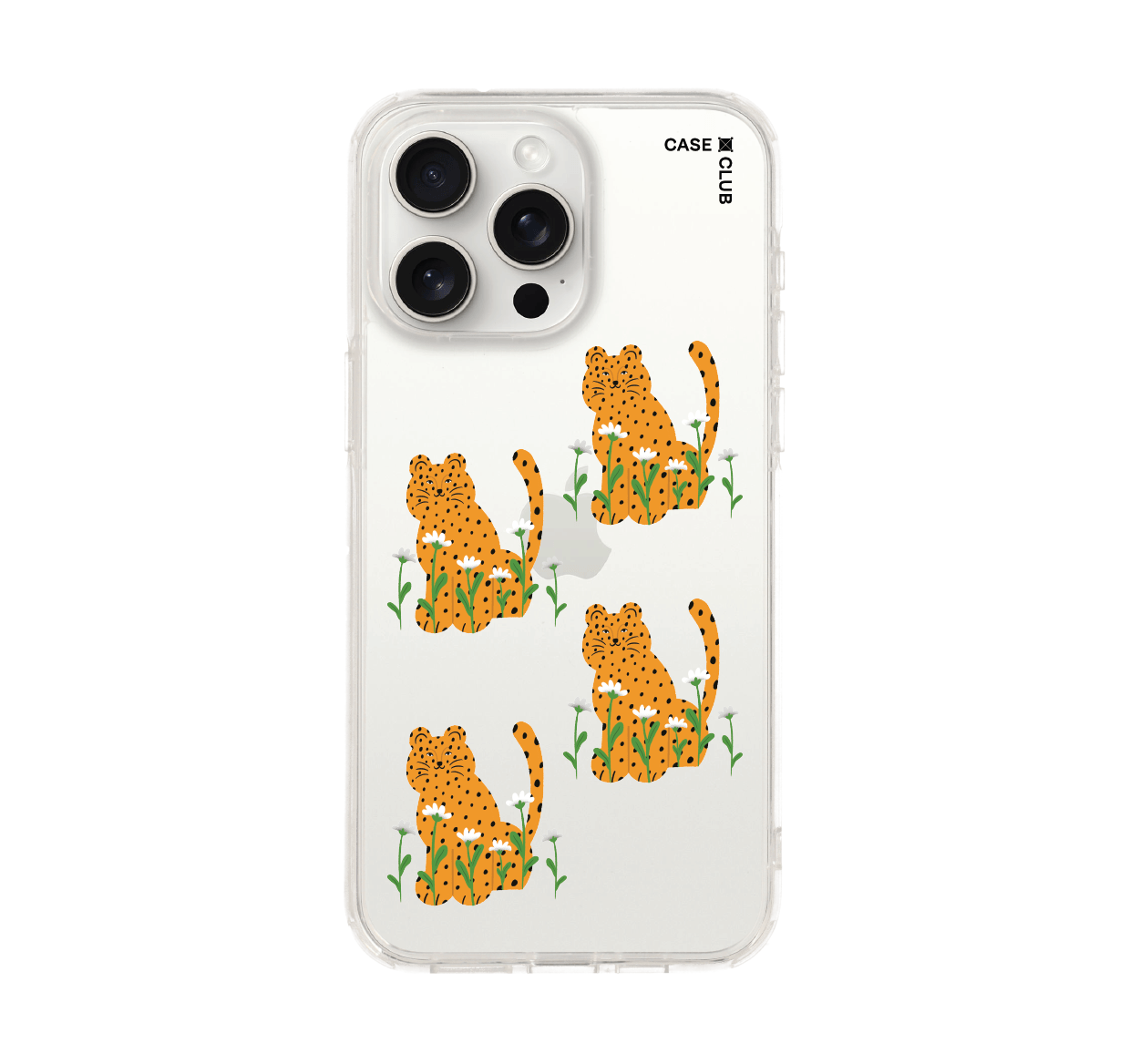 เคสใส iPhone 15 Pro Max ลายเสือดาว