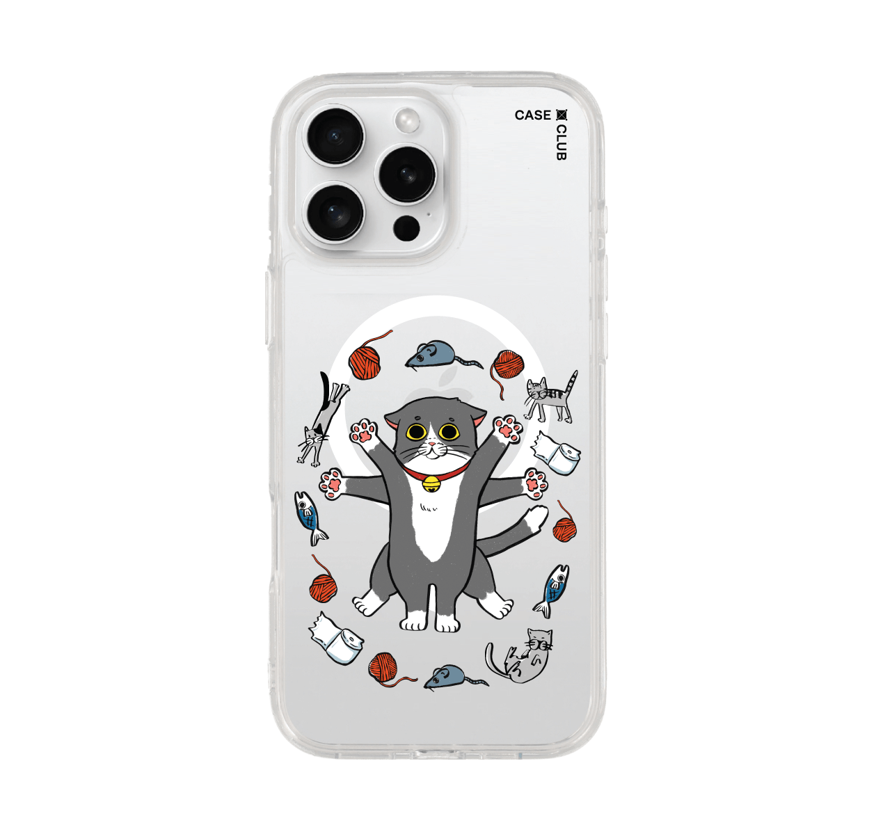 เคสใส iphone 16 pro max magsafe แคทไลฟ์
