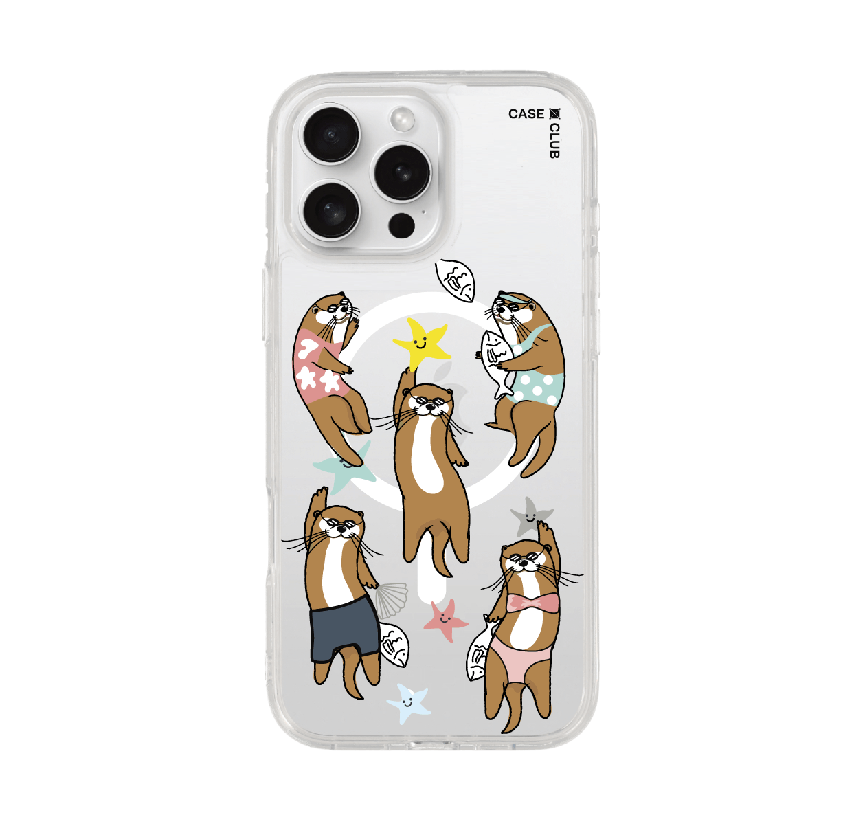 เคสใส iPhone 16 Pro Max MagSafe นากแก๊งค์