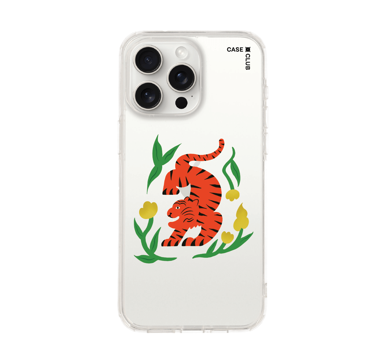 เคสใส iphone 15 pro max เสือส้ม