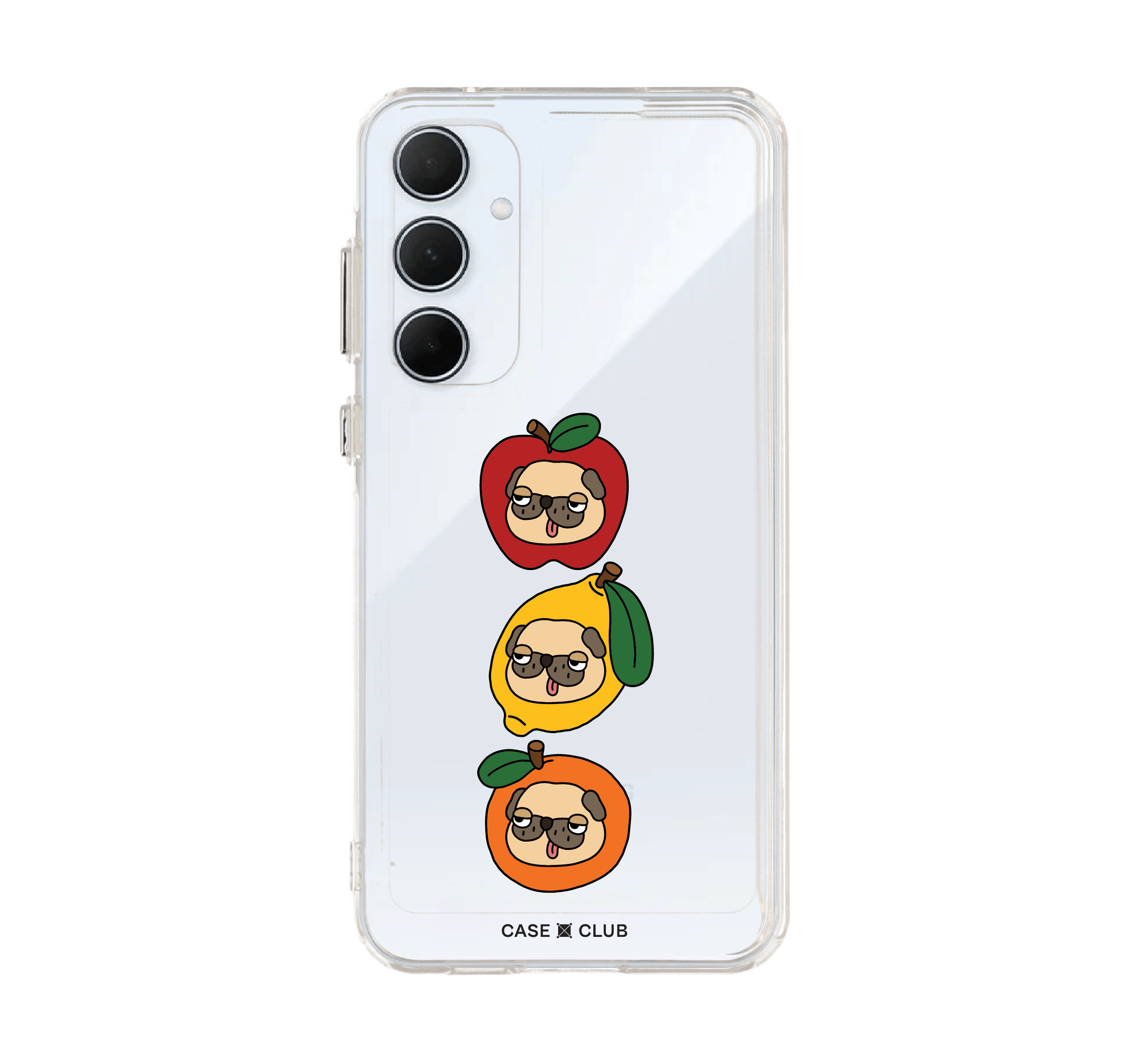 เคสใส samsung a55 ปั๊กออร์แกนิค