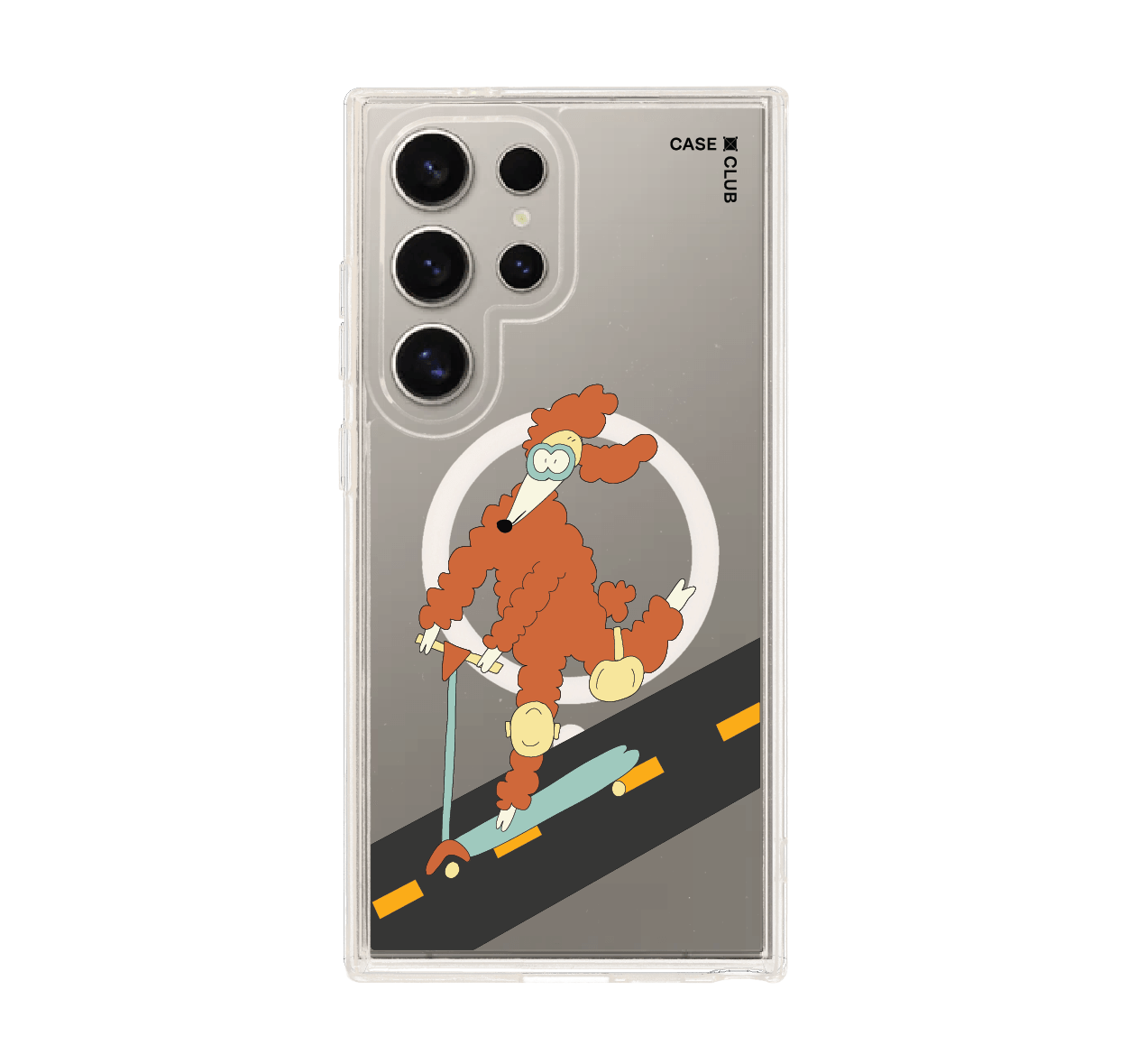เคสใส samsung s24 ultra magsafe พุดเดิ้งสกู๊ตเตอร์