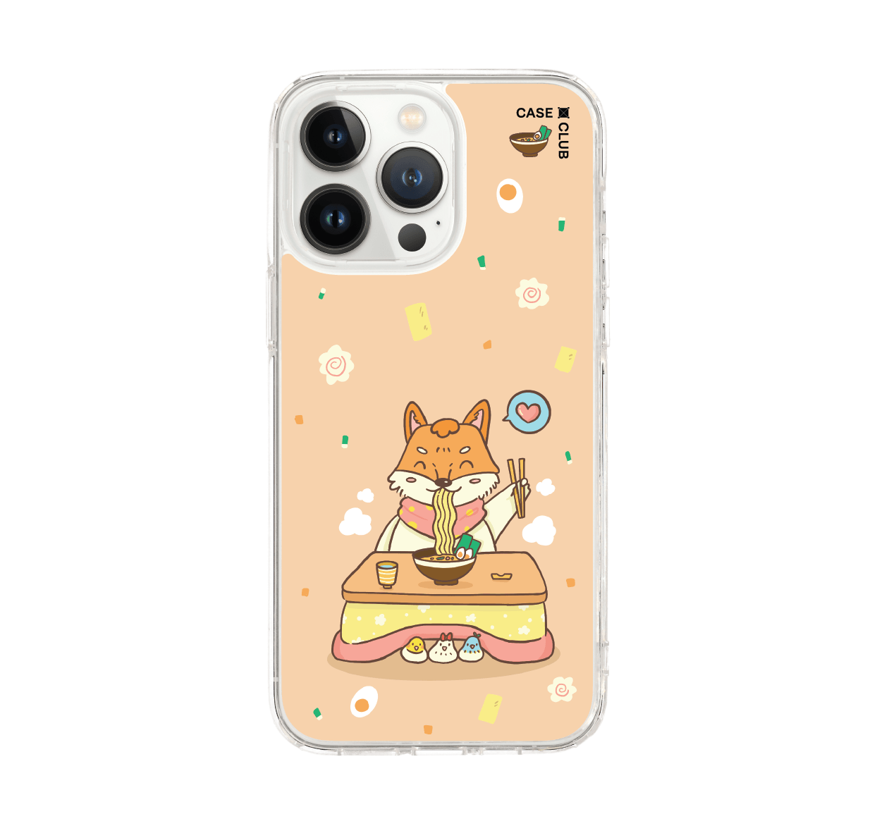 เคสใส iPhone 14 Pro Max ราเมนฟ็อกซ์