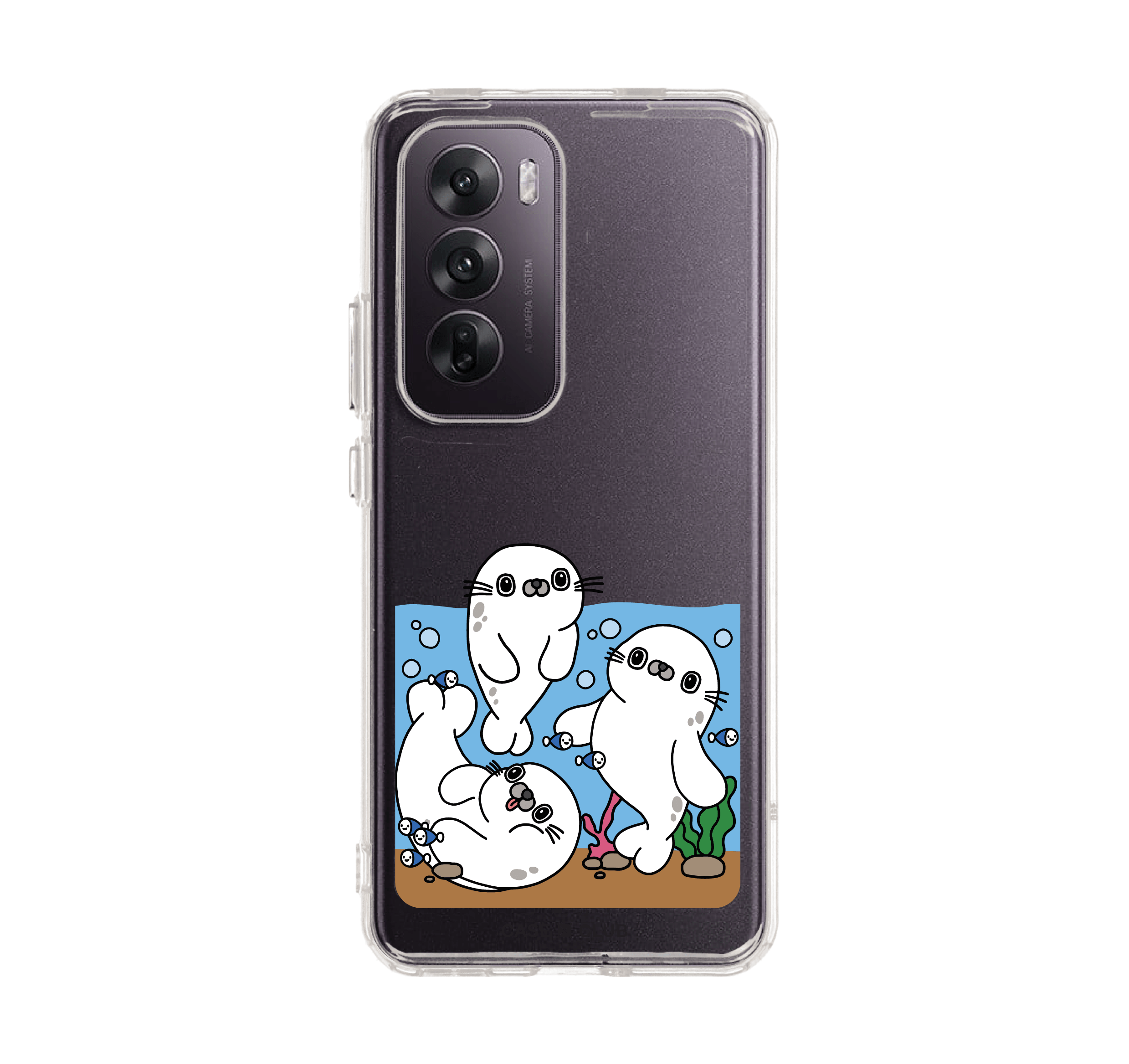 seal under the sea