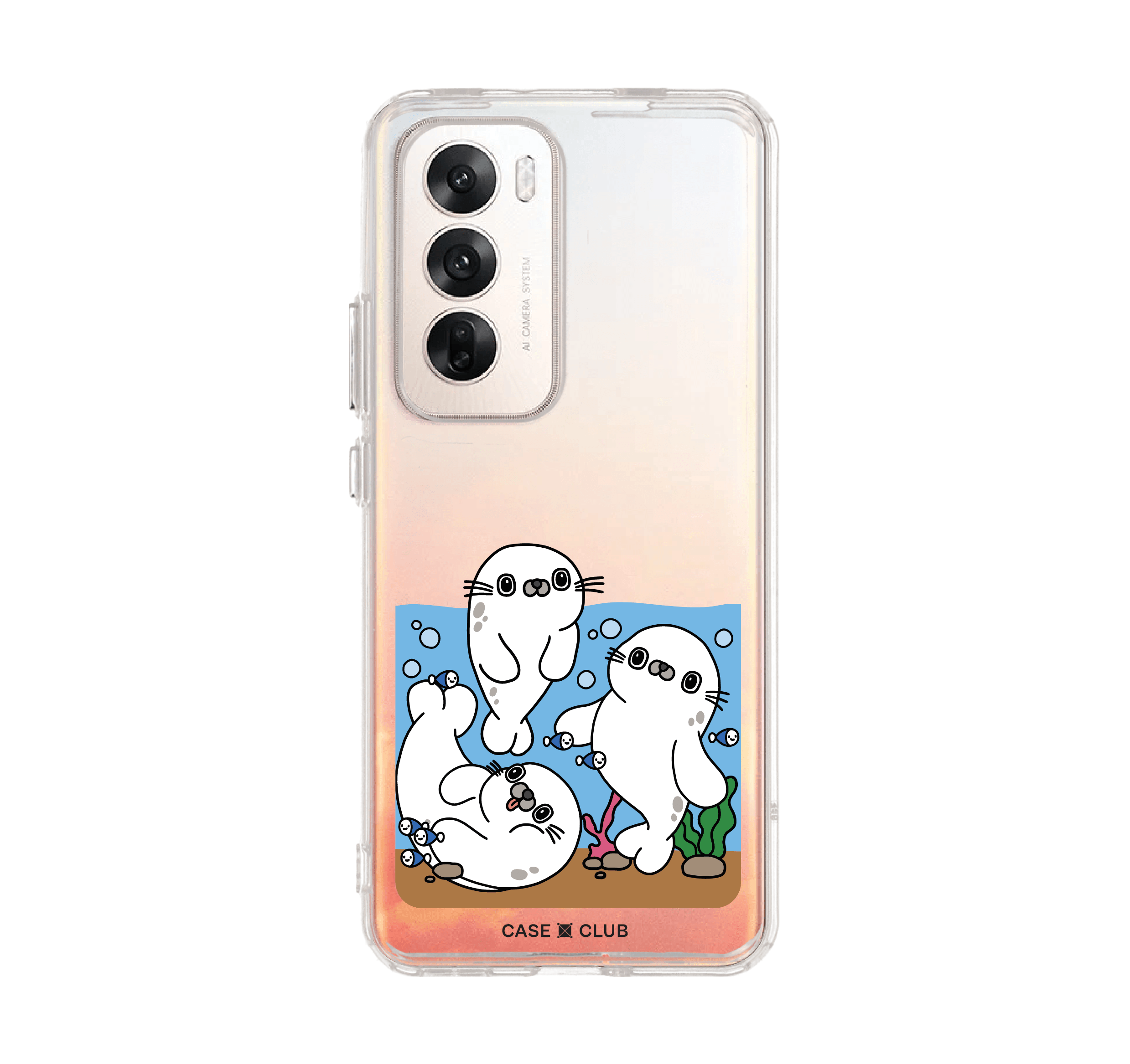 seal under the sea