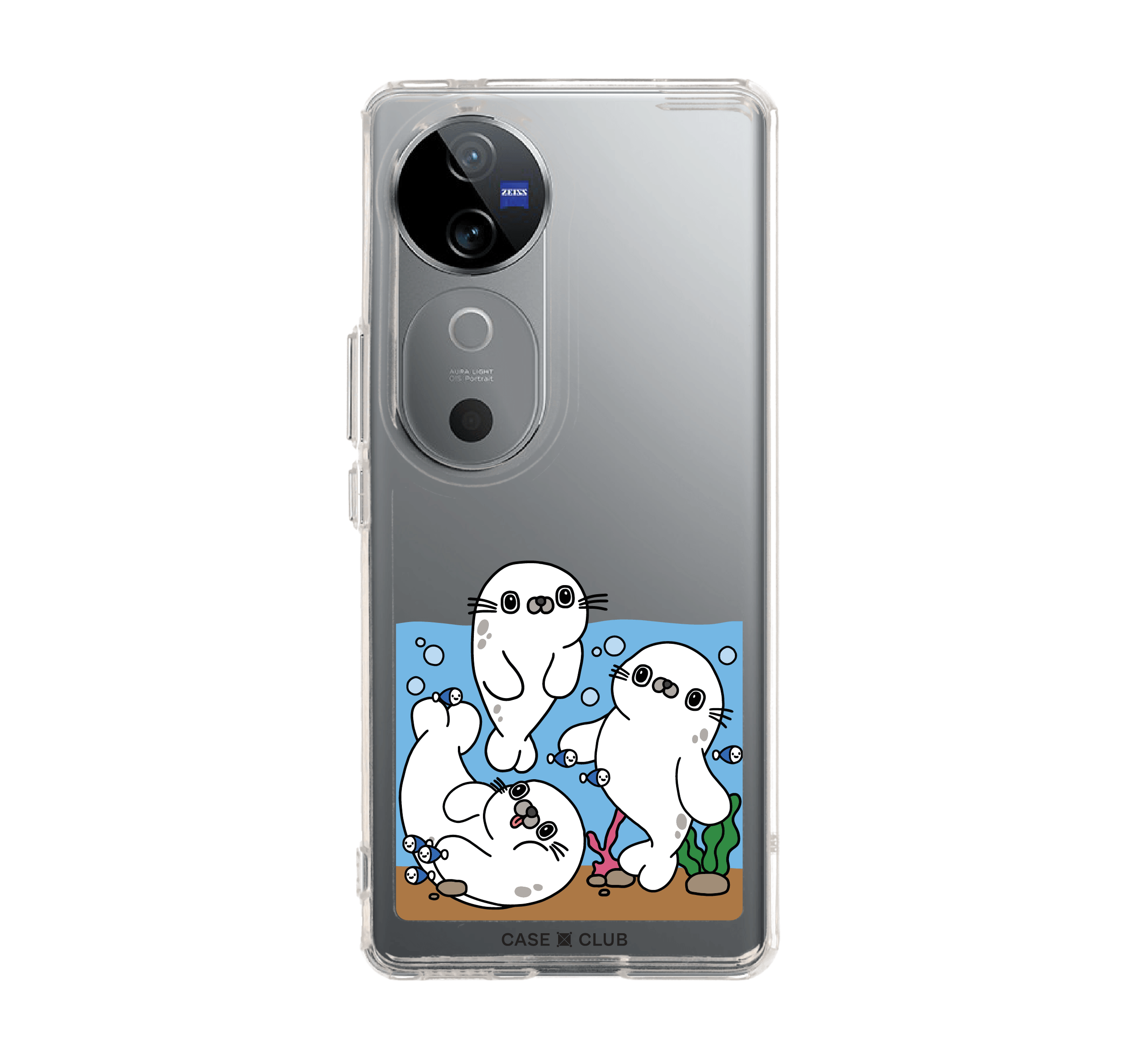 เคสใส vivo v40 5g ซีลใต้ทะเล