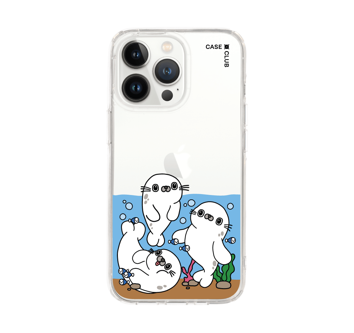 เคสใส iphone 13 pro ซีลใต้ทะเล