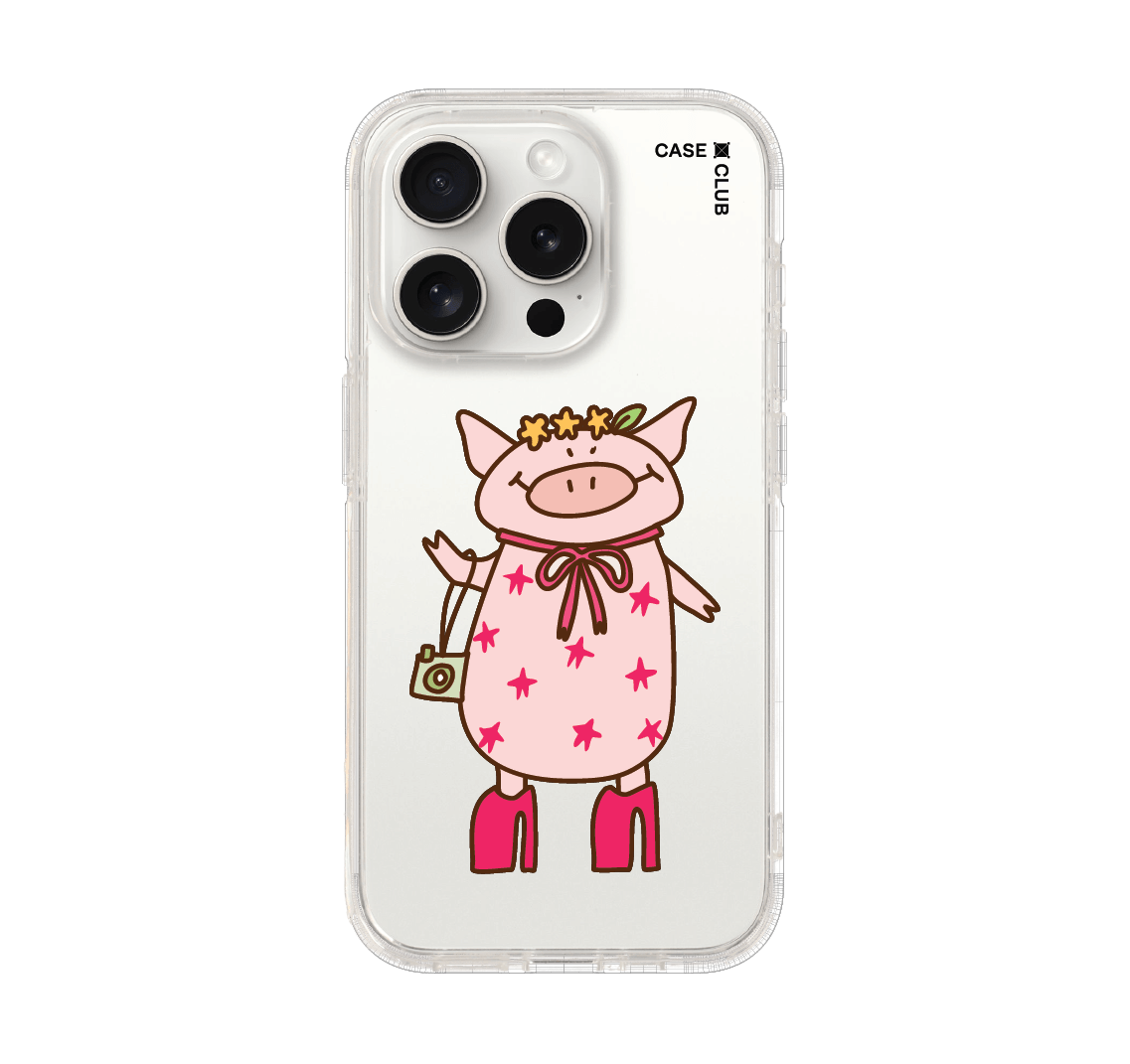 เคสใส iphone 15 pro หมูช้อปปิ้ง