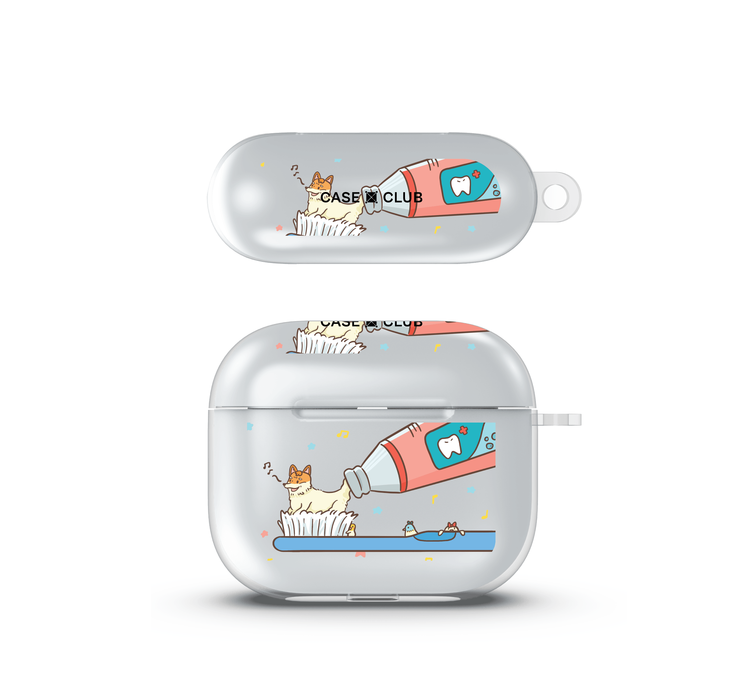 เคสใส AirPods รุ่น 3 จิ้งจอกยาสีฟัน