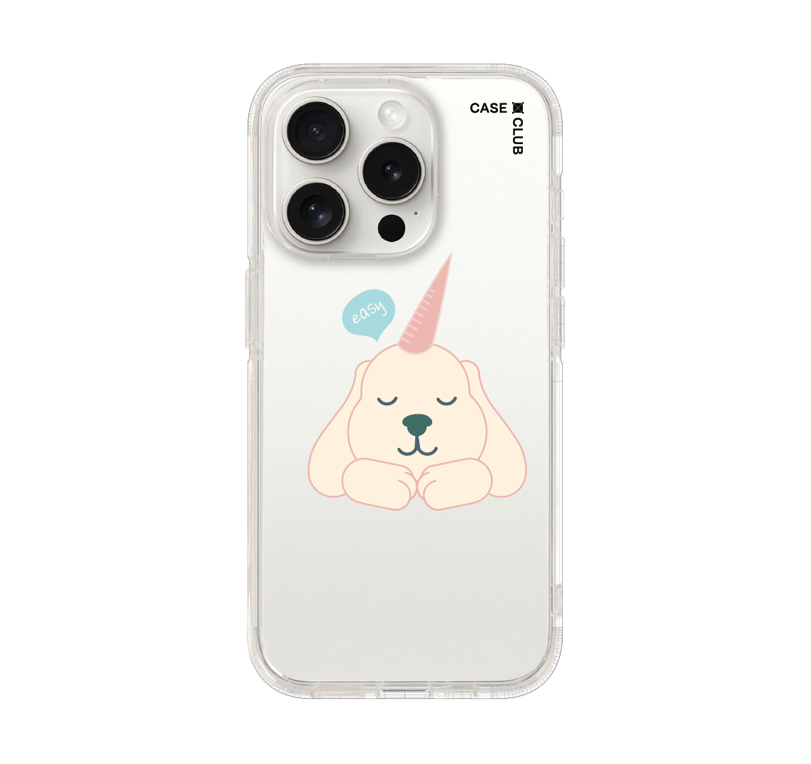 เคสใส iphone 15 pro โกลเด้นยูนิคอร์น