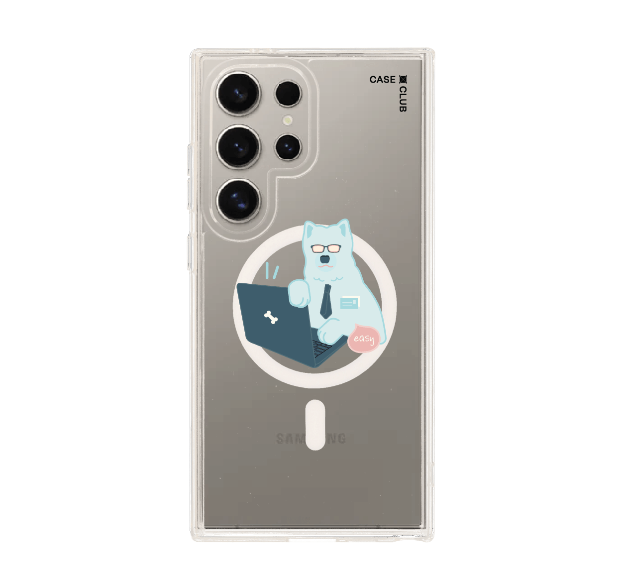 samsung galaxy s24 ultra clear magsafe working samoyed