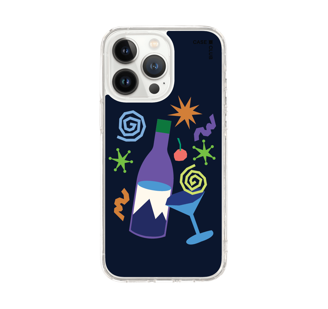เคสใส iPhone 14 Pro Max ปาร์ตี้แชมเปญ