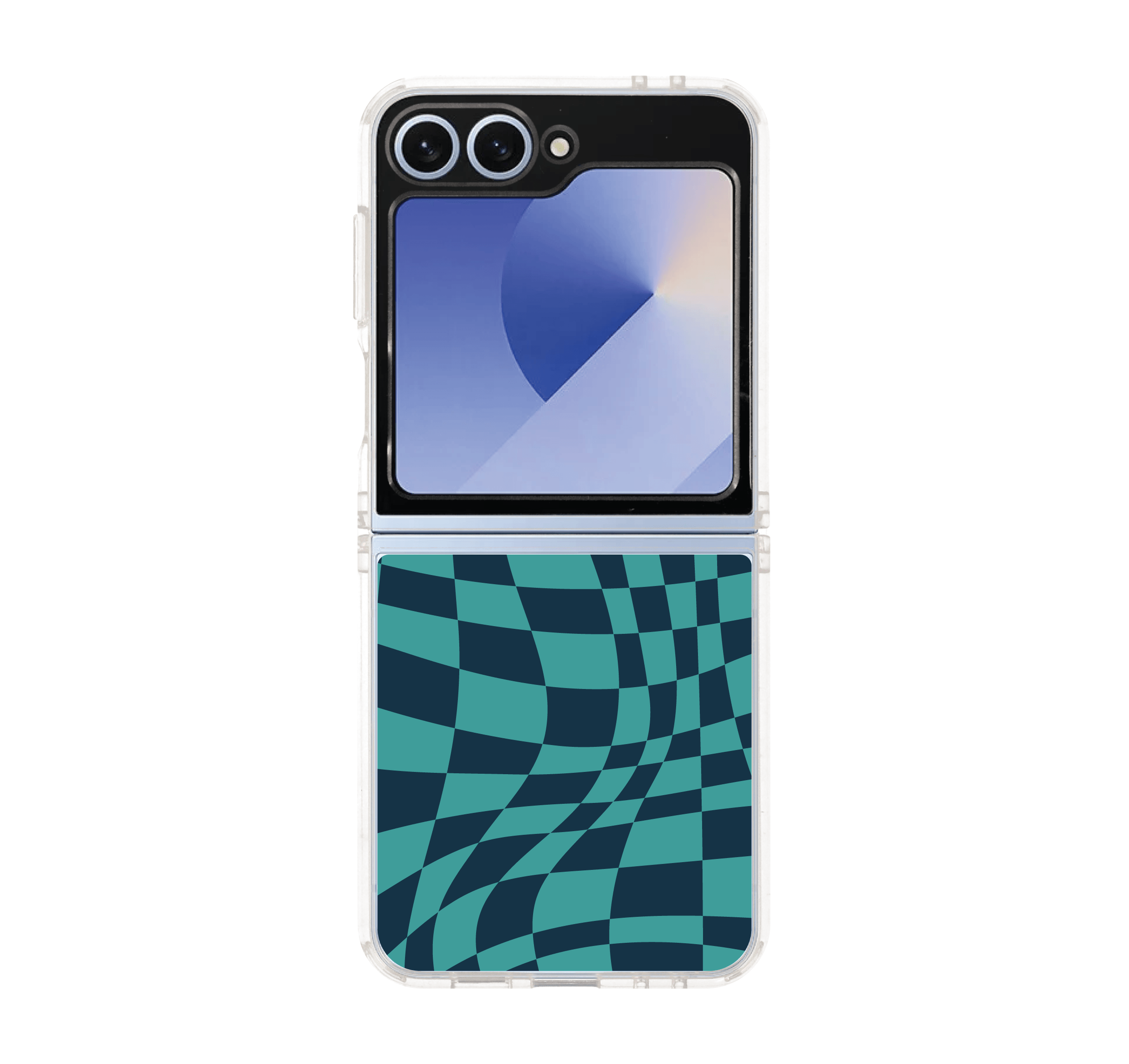 green illusion grid