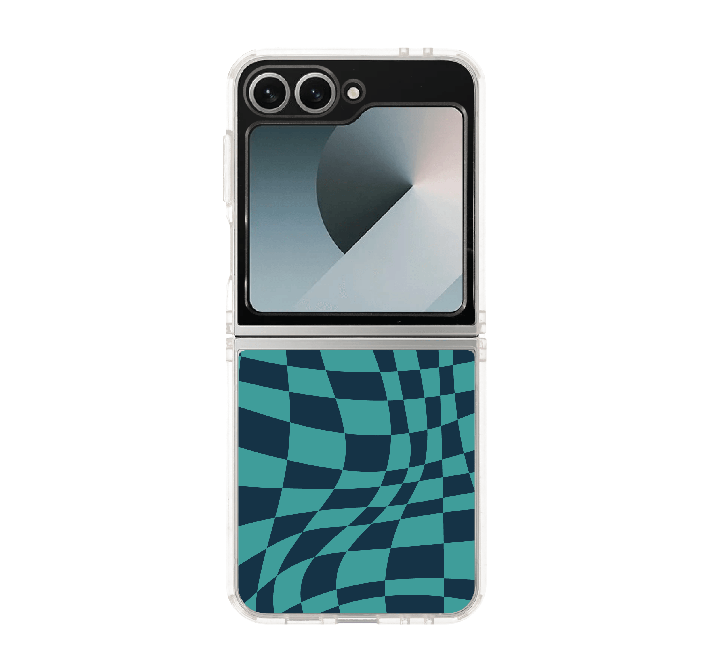 green illusion grid