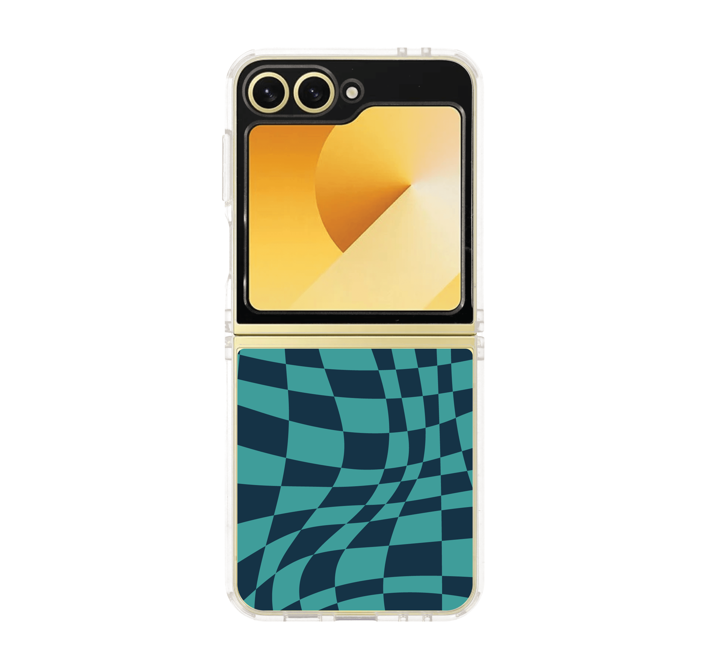 green illusion grid