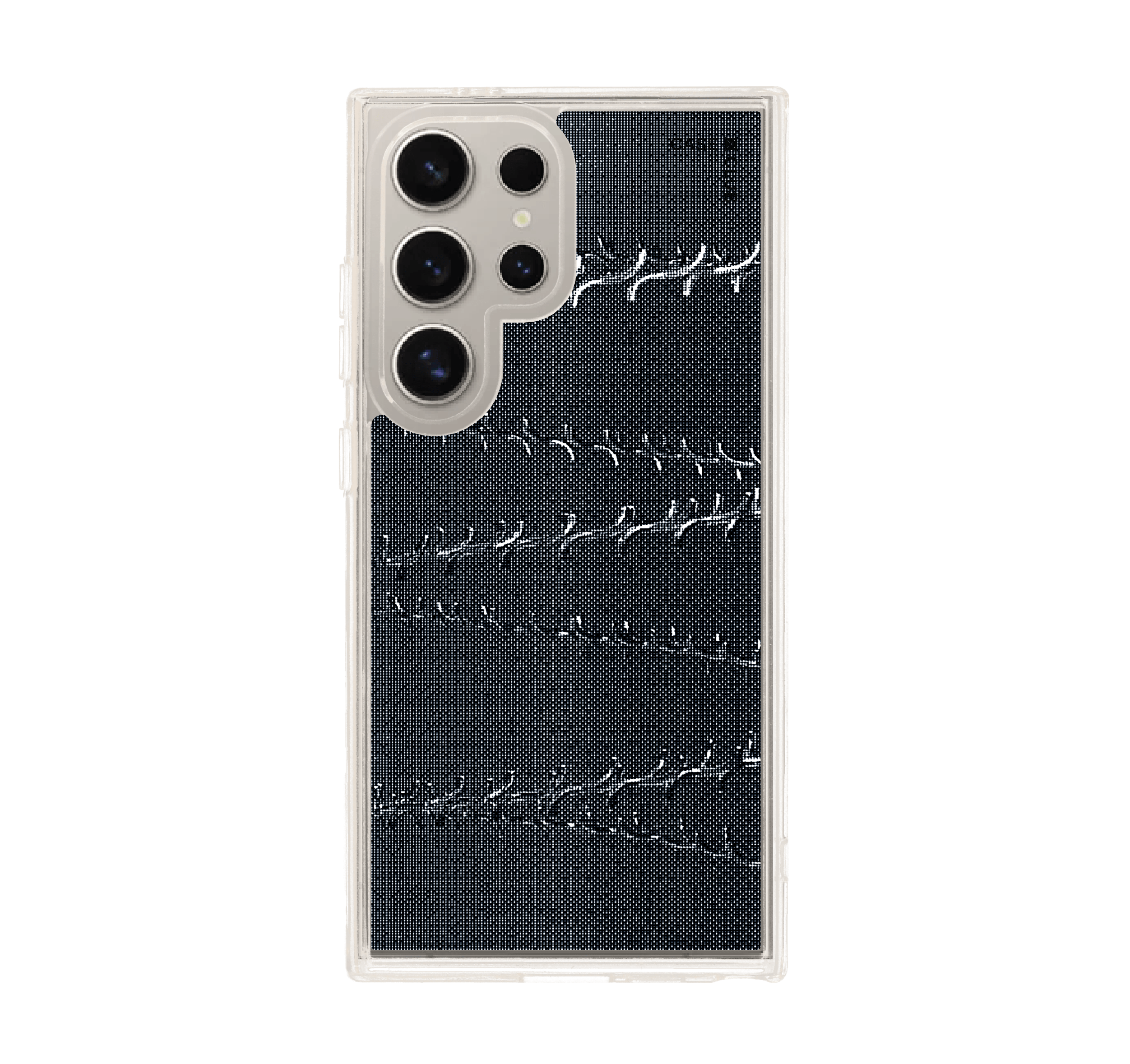 samsung galaxy s24 ultra clear magsafe halftone array