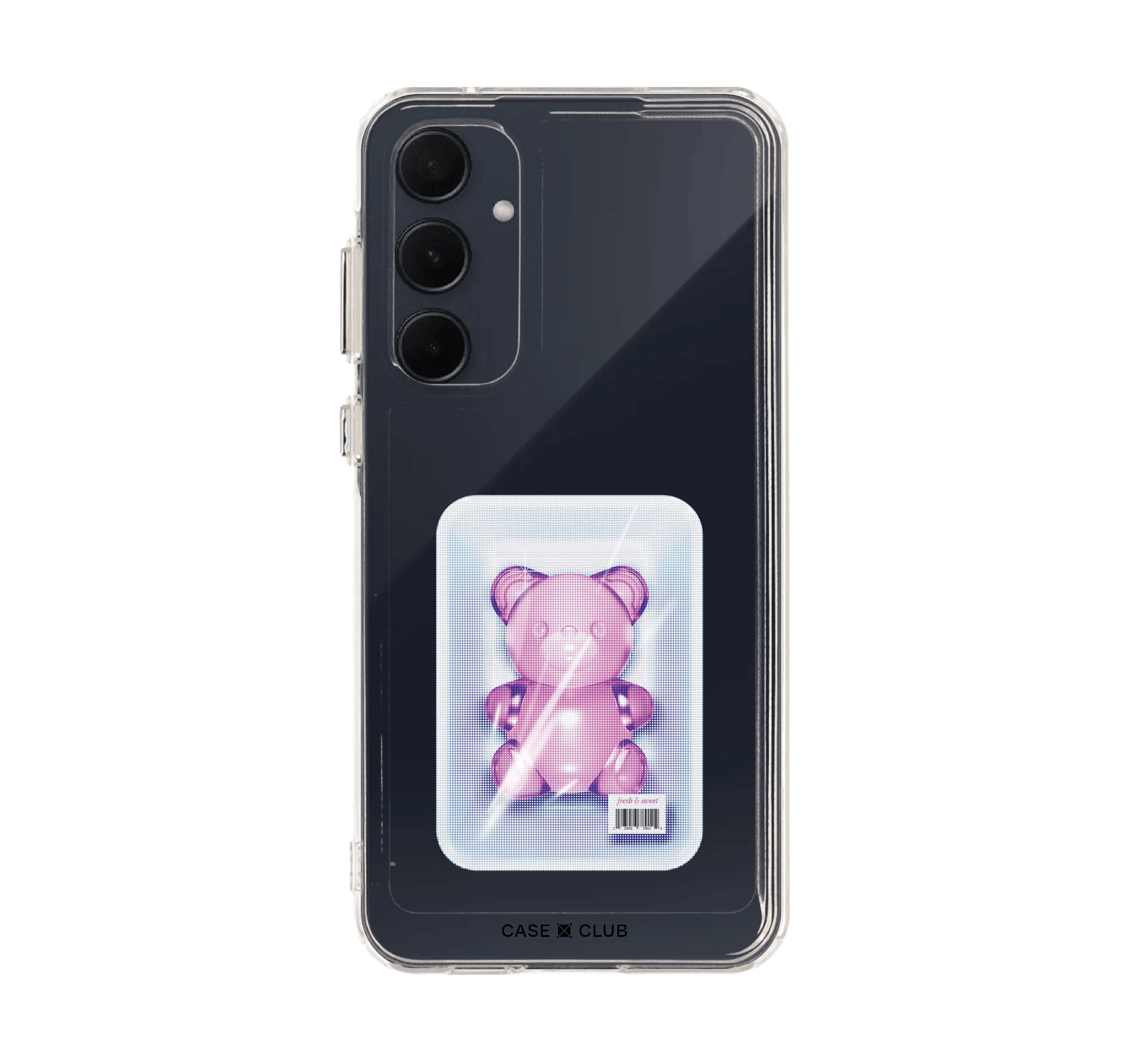 halftone jelly bear
