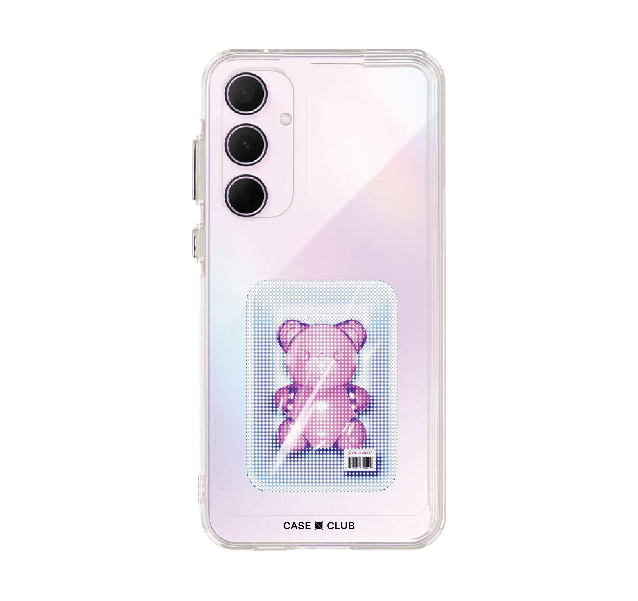 halftone jelly bear