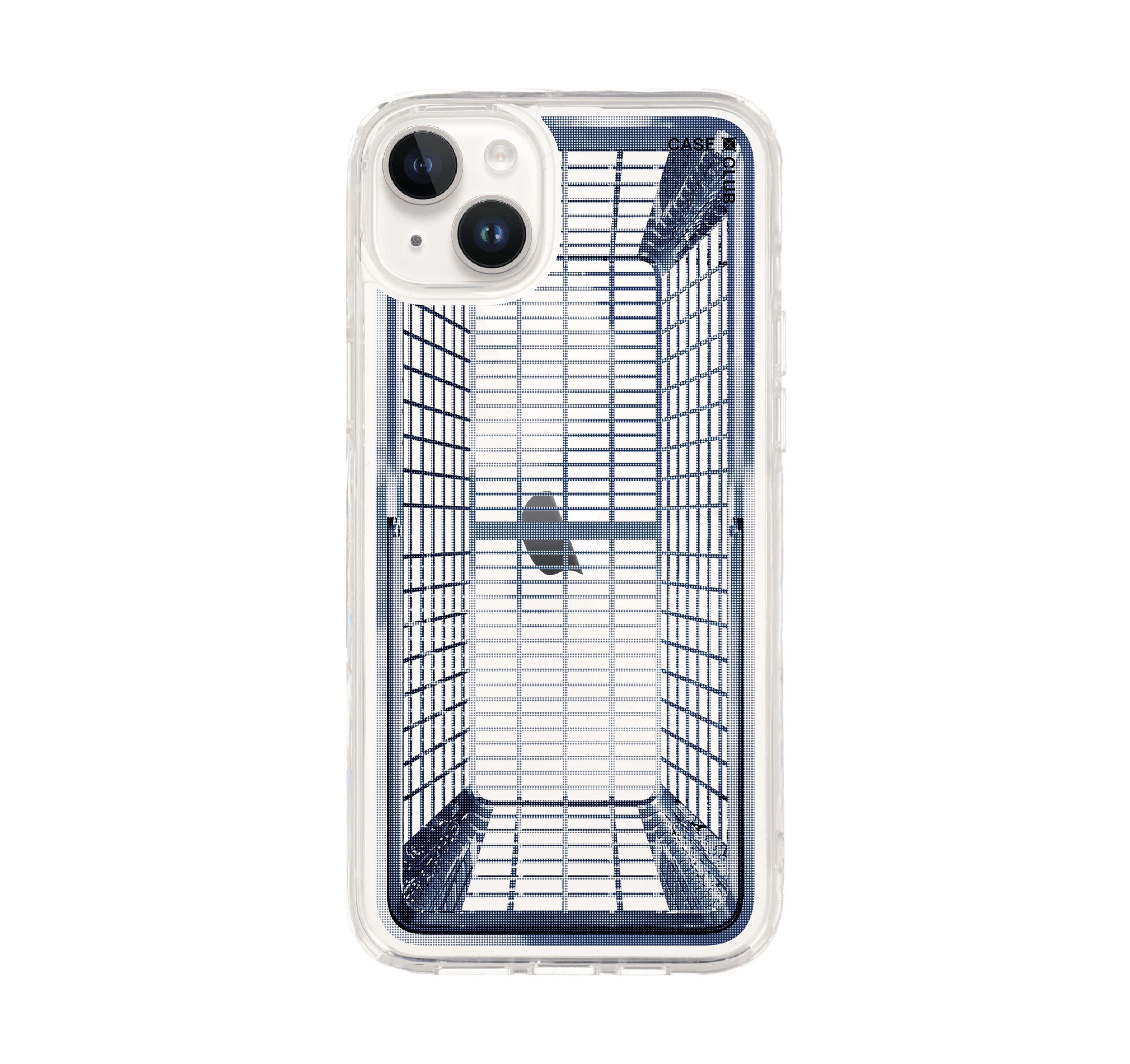 เคสใส iPhone 14 Plus ตะกร้าฮาล์ฟโทน