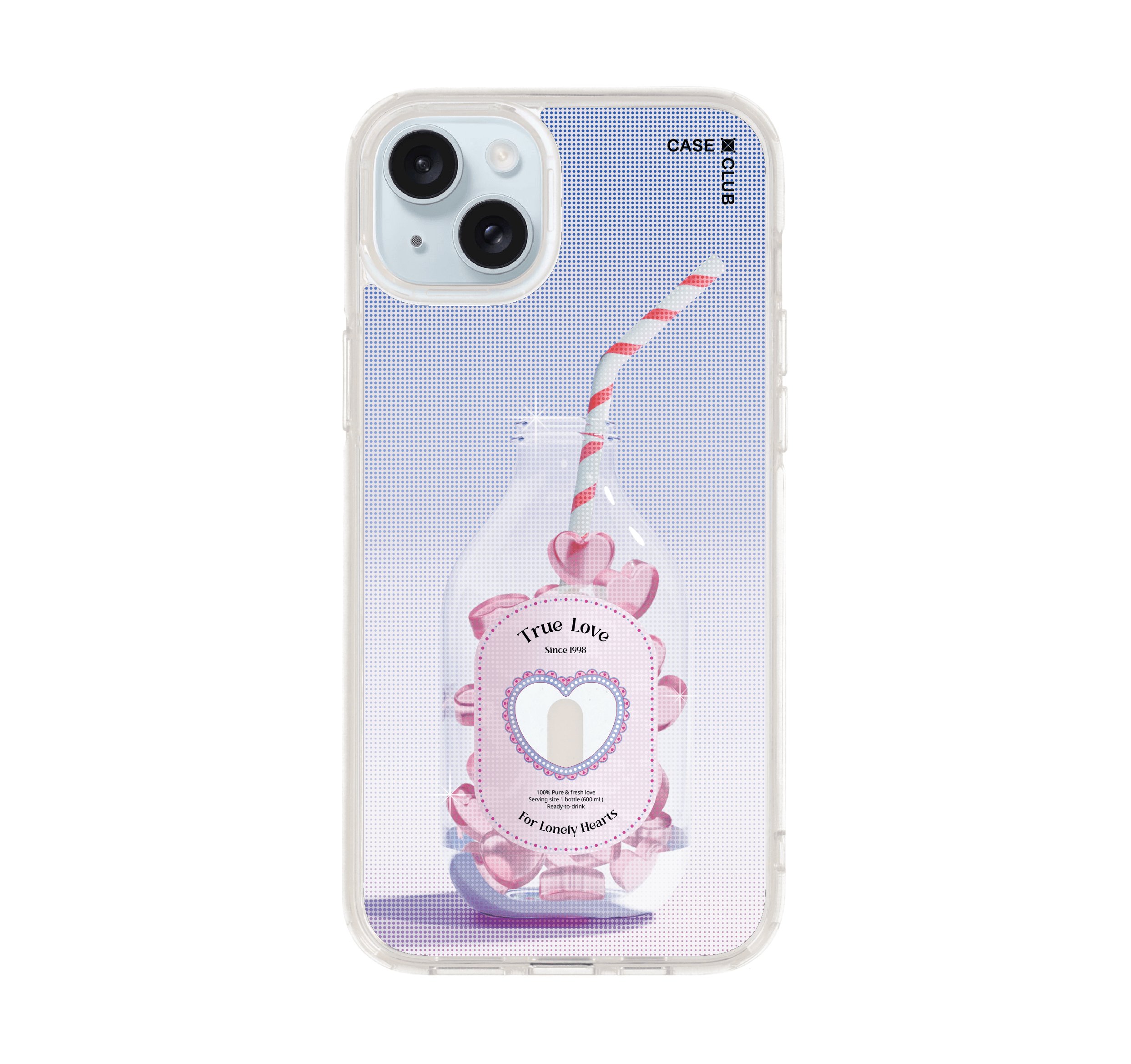 เคสใส iPhone 15 Plus รักแท้ฮาล์ฟโทน