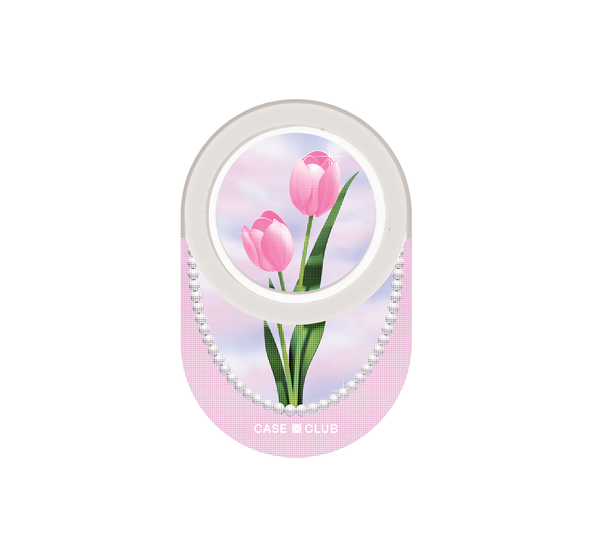 halftone tulips