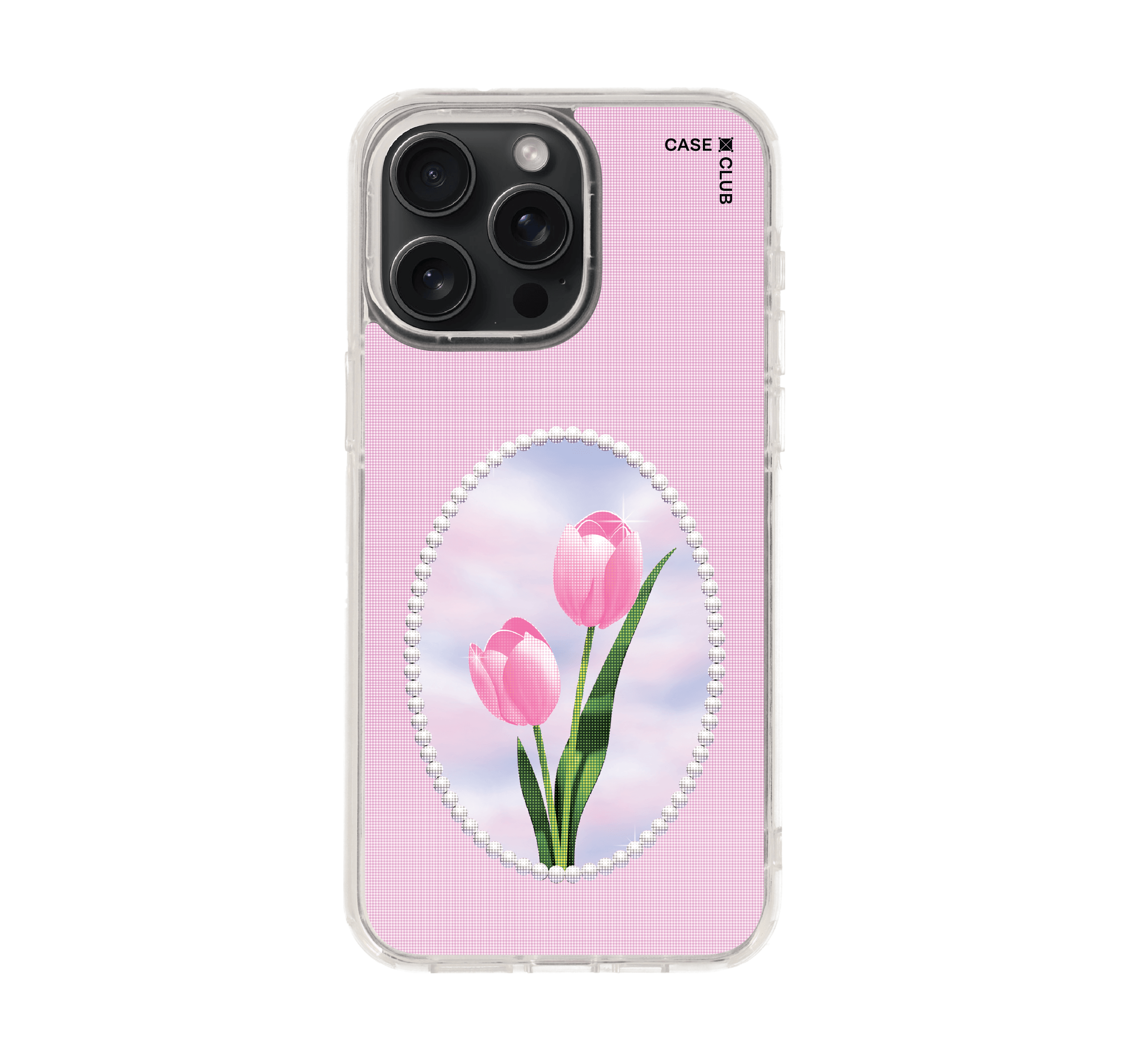 halftone tulips