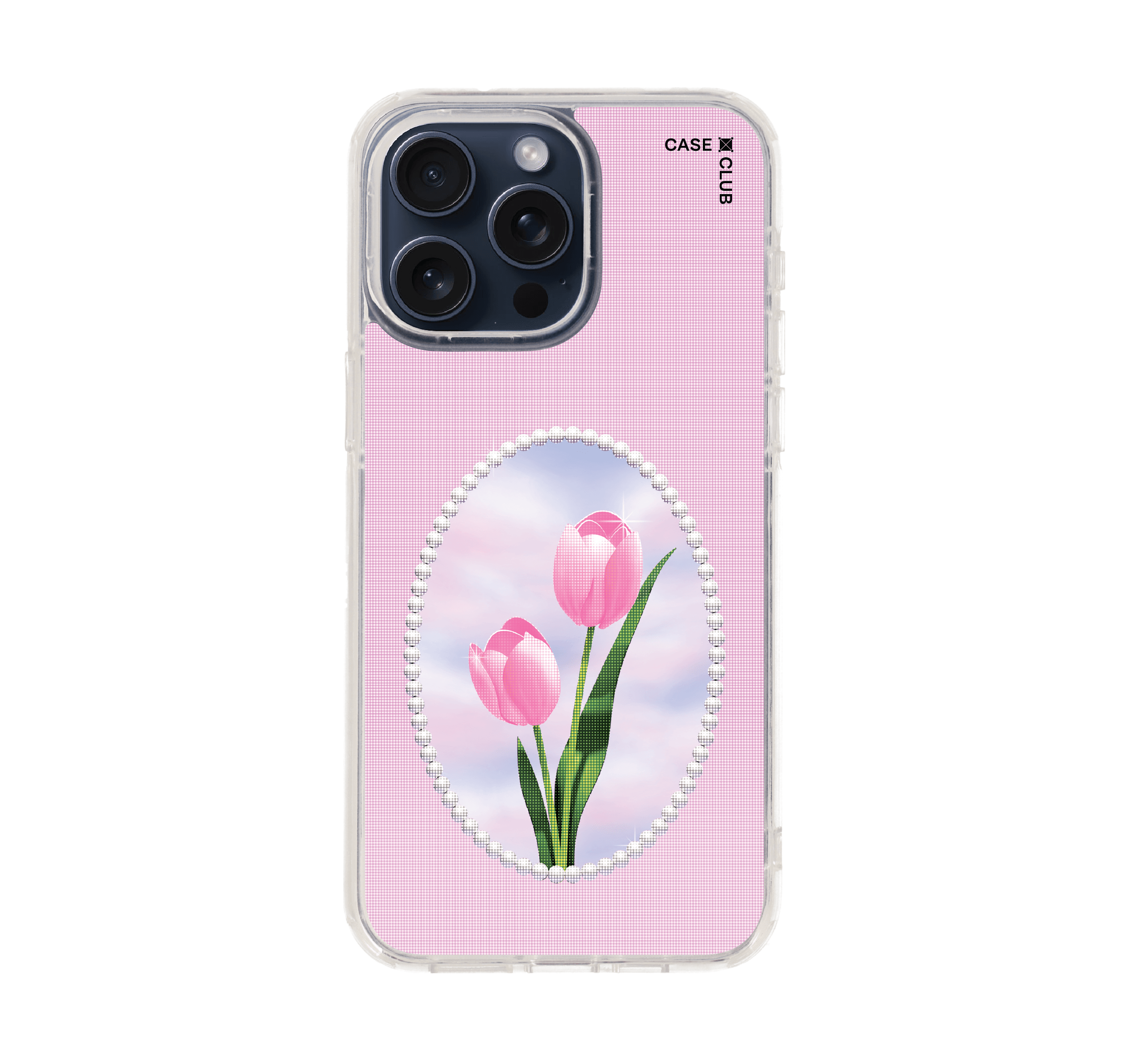 halftone tulips