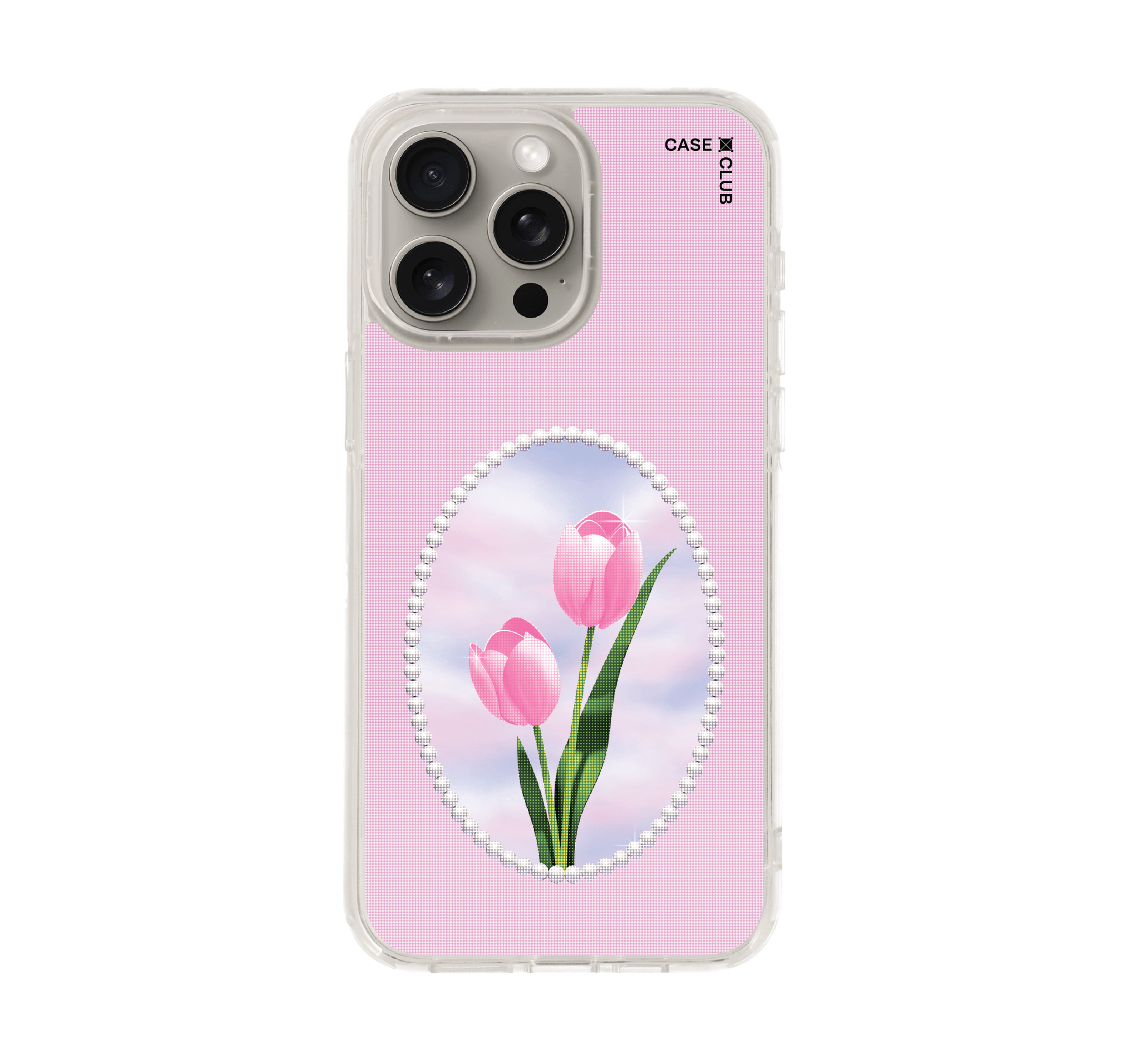 halftone tulips