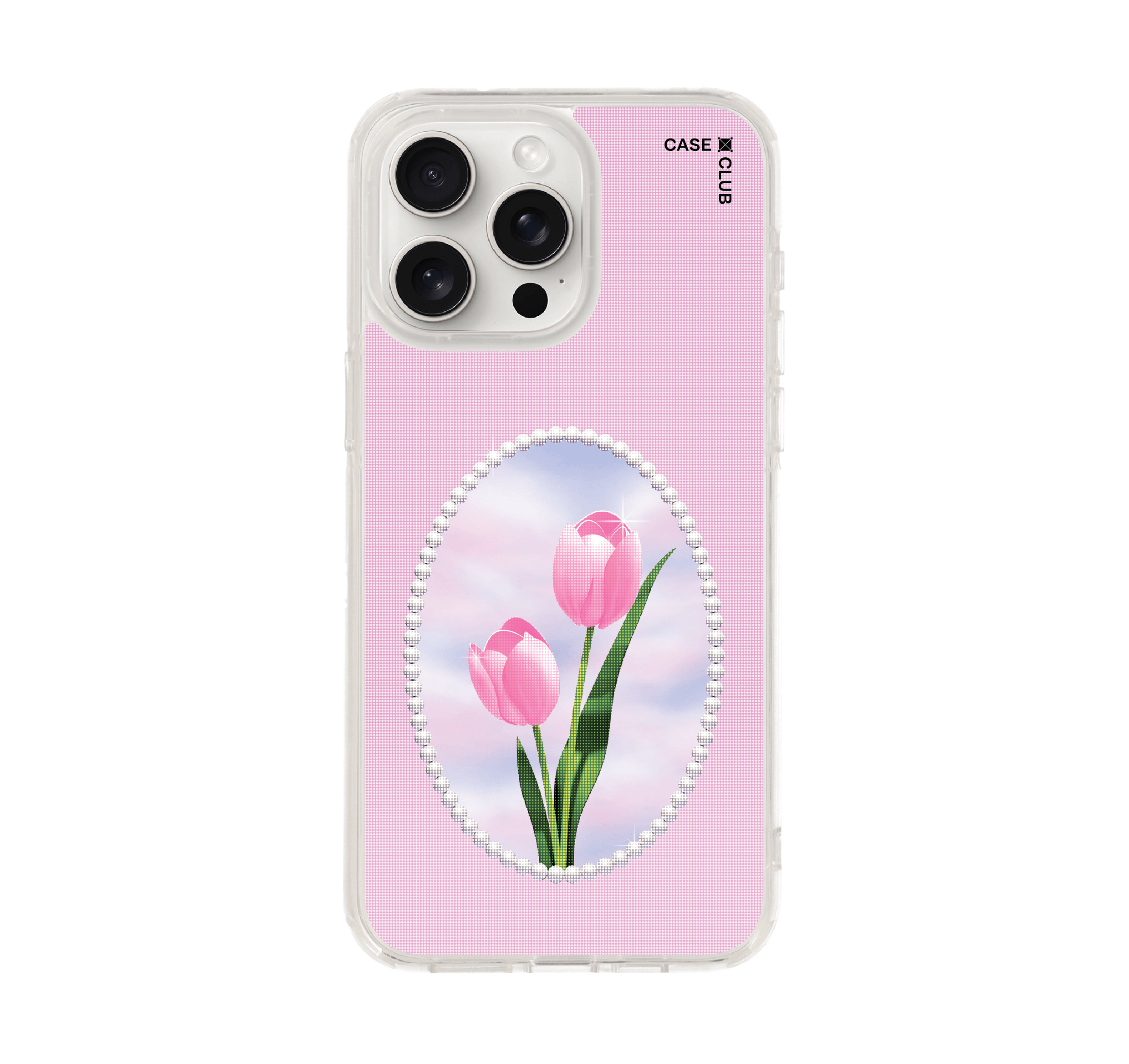 halftone tulips