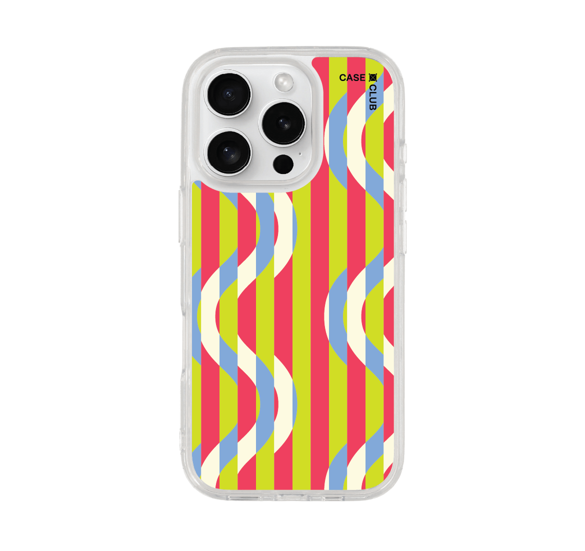 เคสใส iphone 16 pro ภาพลวงตาสี