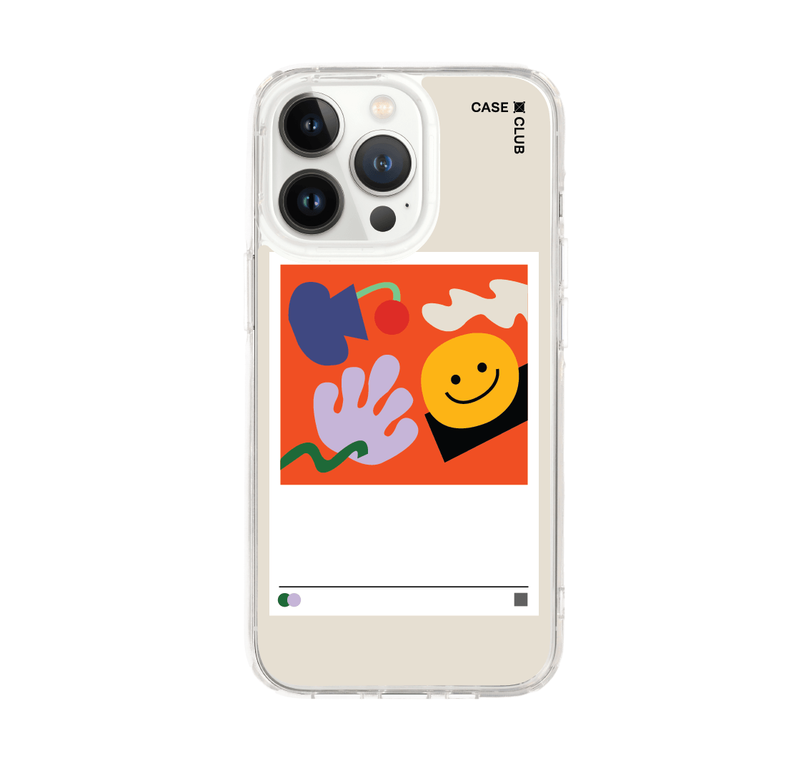 เคสใส iphone 13 pro โปสเตอร์ยิ้ม