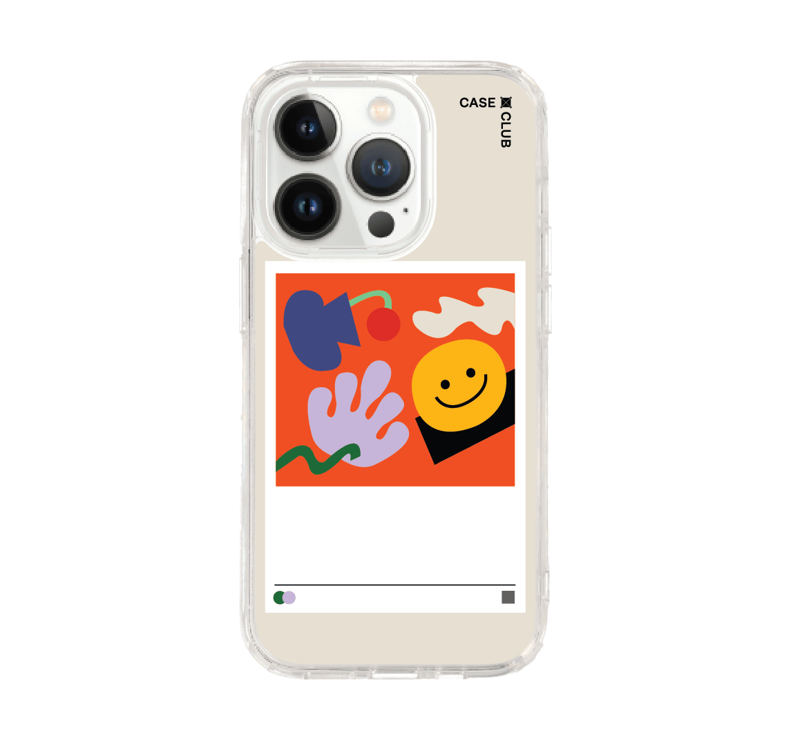 เคสใส iPhone 14 Pro โปสเตอร์ยิ้ม