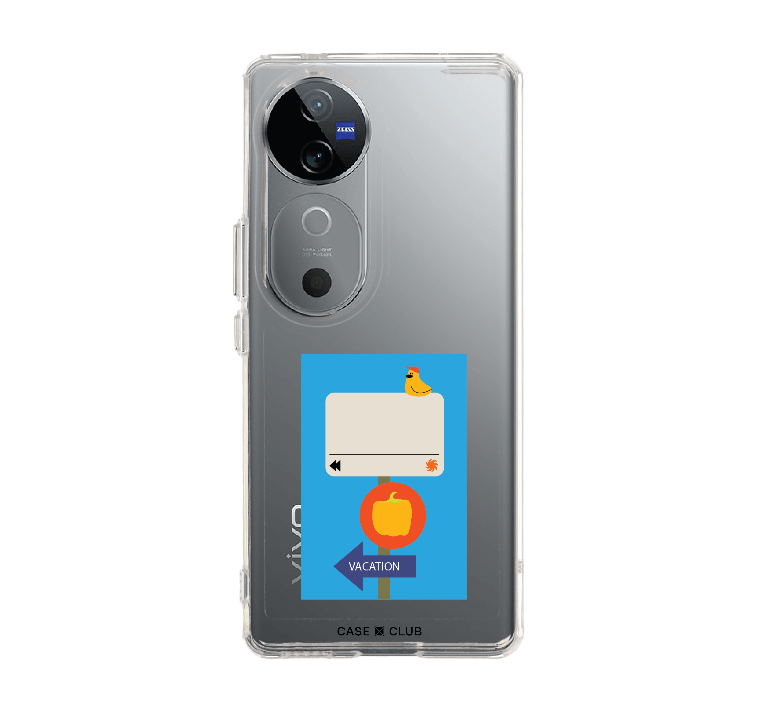 เคสใส vivo v40 5g ป้ายวันหยุด