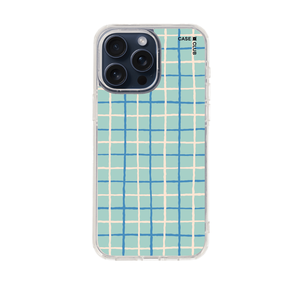 white & blue stripes
