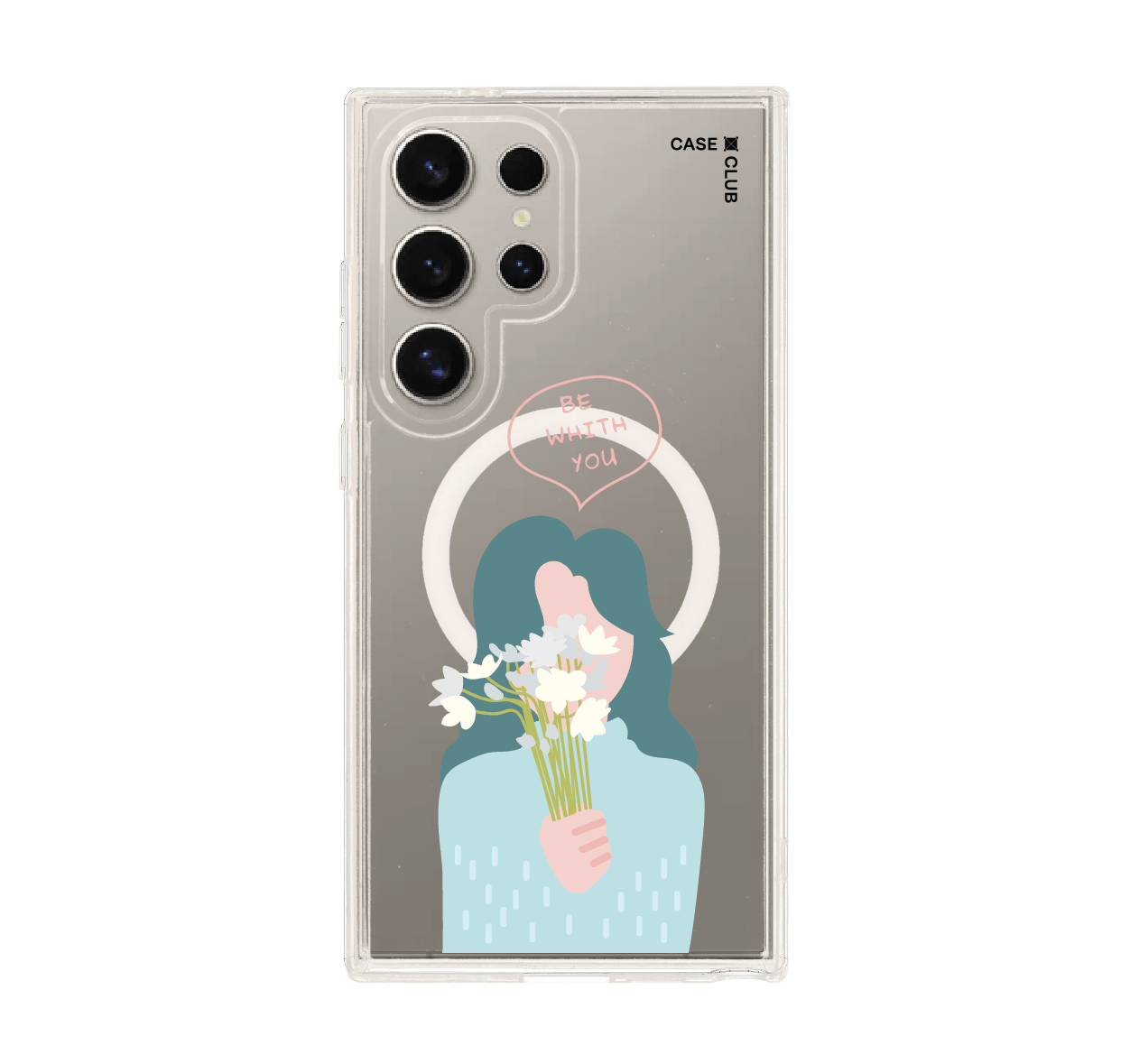 samsung galaxy s24 ultra clear magsafe be with you women