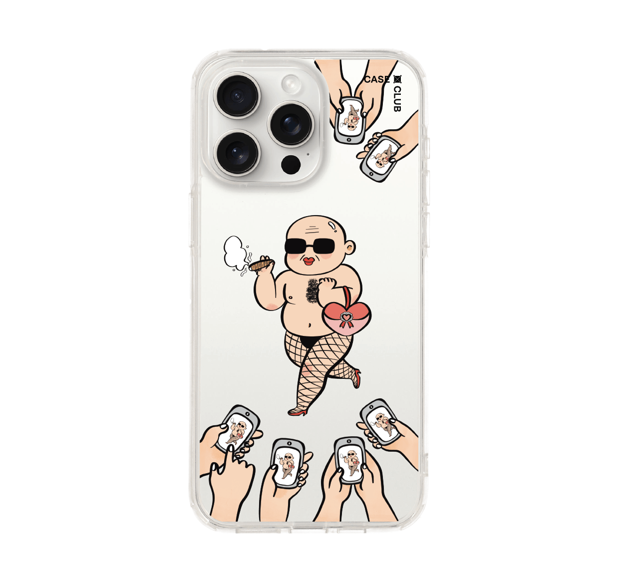 เคสใส iphone 15 pro max ซิการ์เซเลป