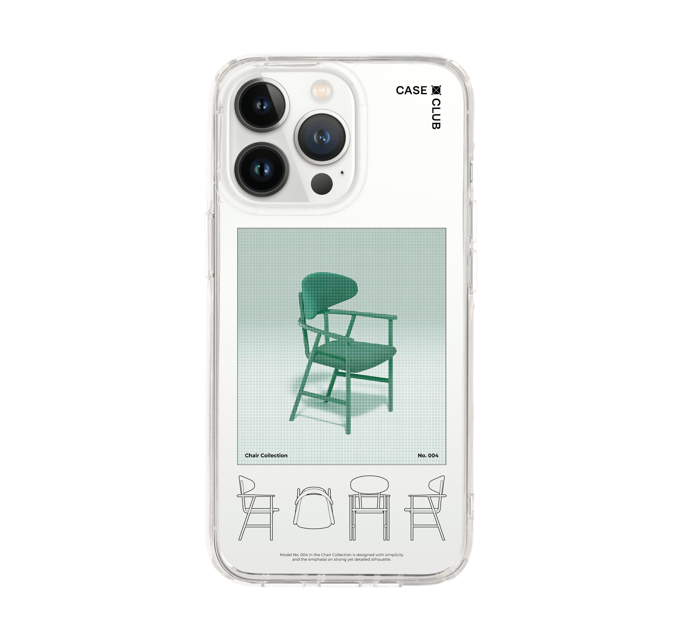 เคสใส iphone 13 pro เก้าอี้เดี่ยว