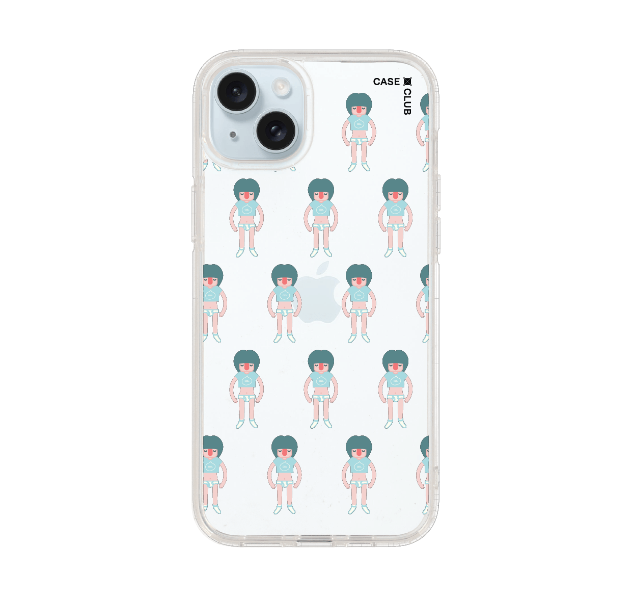 เคสใส iPhone 15 Plus ผู้หญิงใส่เสื้อครอป