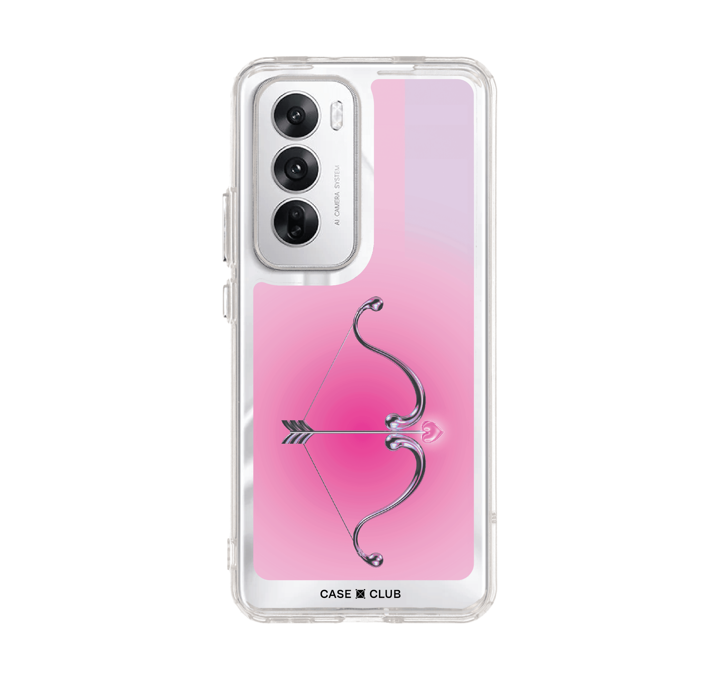 Oppo Reno 12 Clear Case Cupid