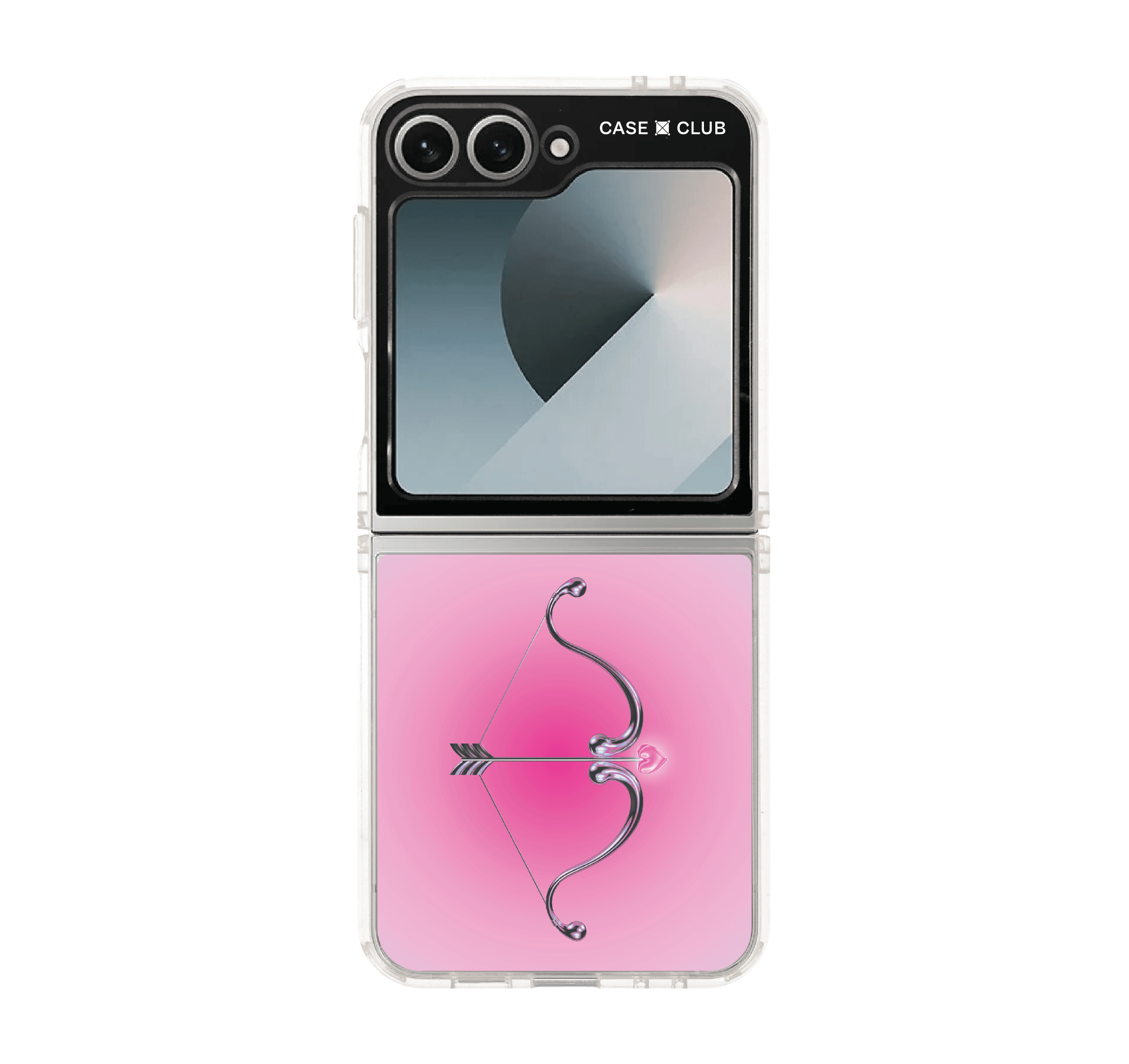samsung galaxy z flip 6 clear case cupid