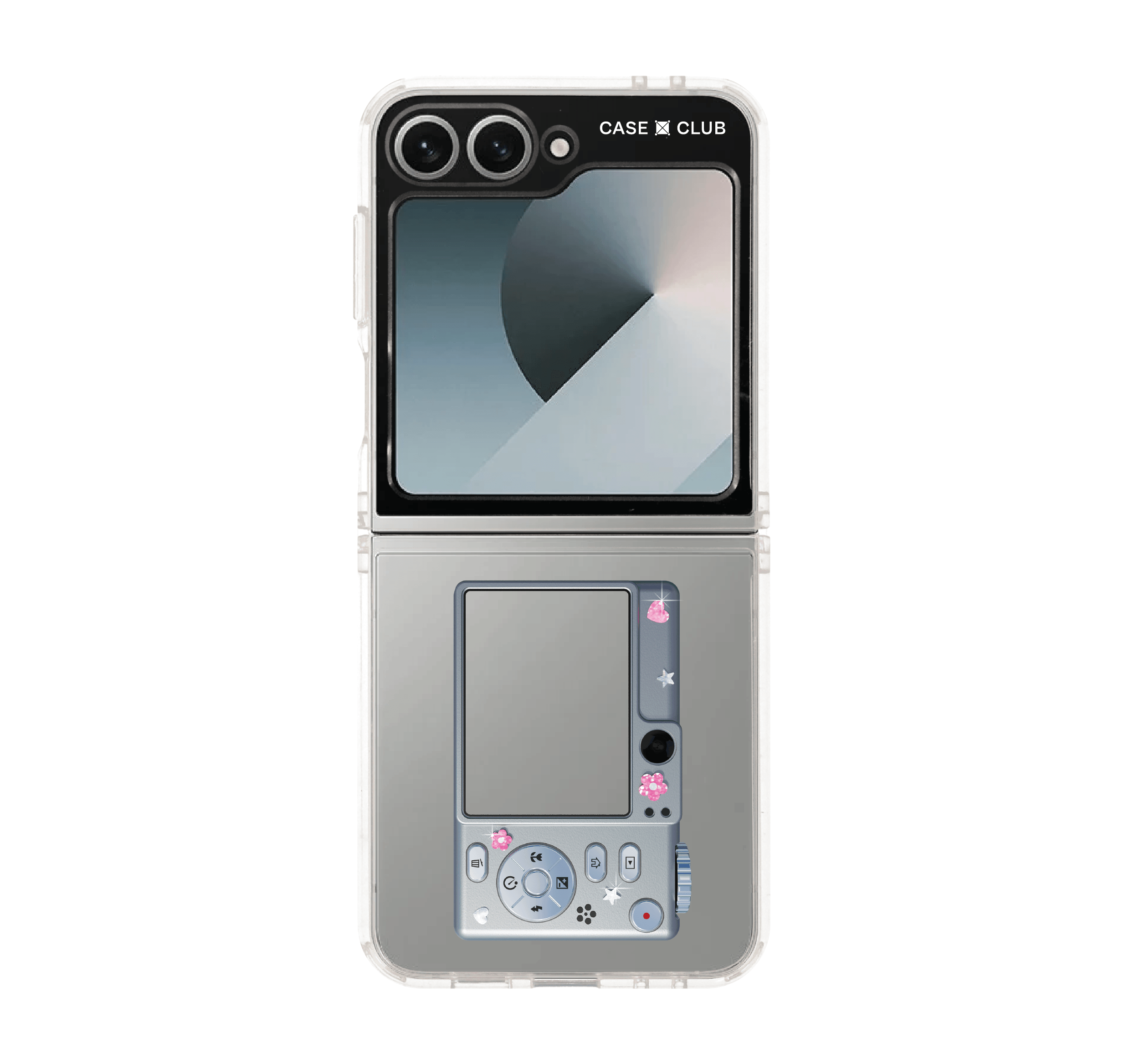 samsung galaxy z flip 6 clear case digital camera