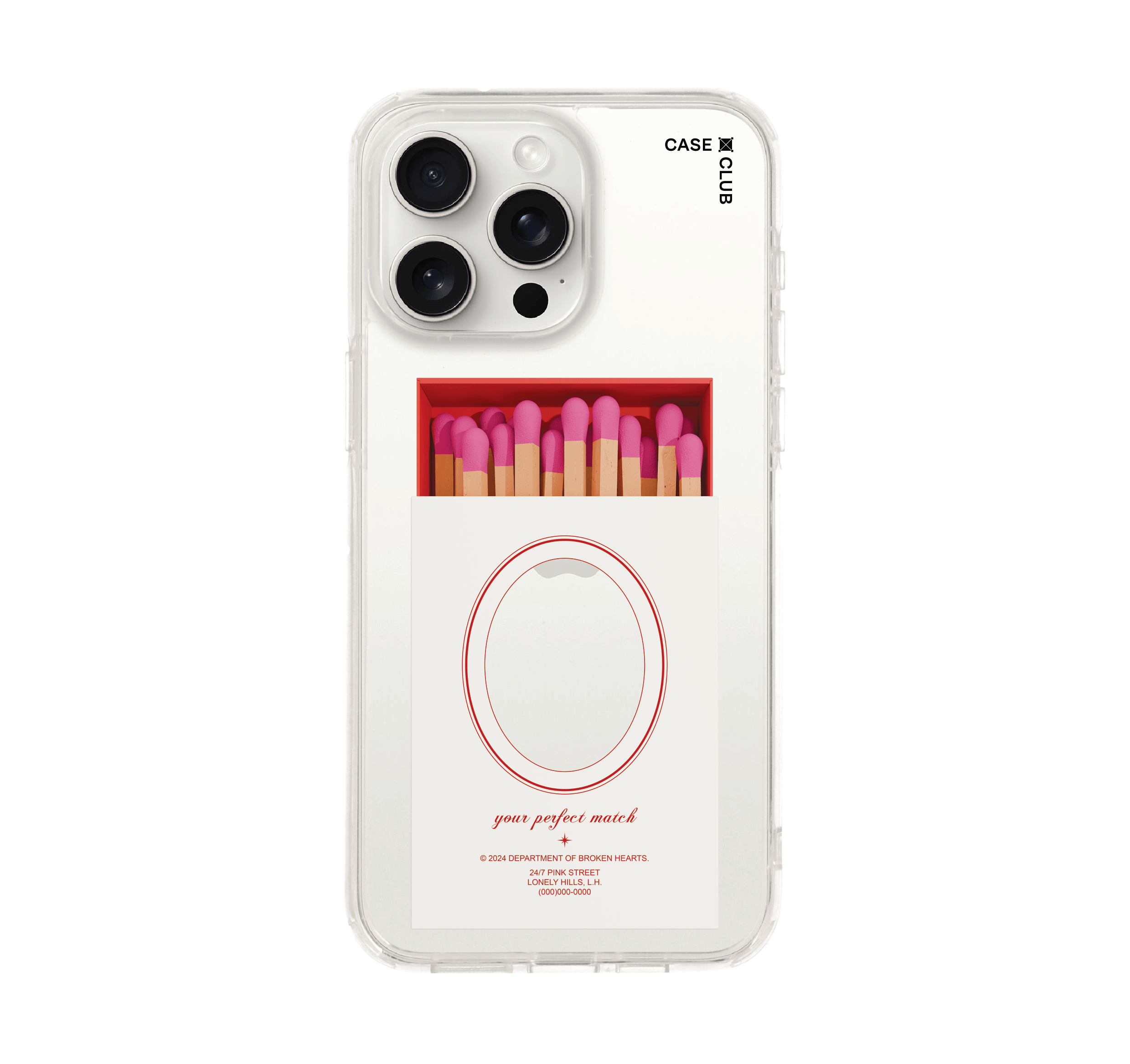 iphone 15 pro max clear case matchbox