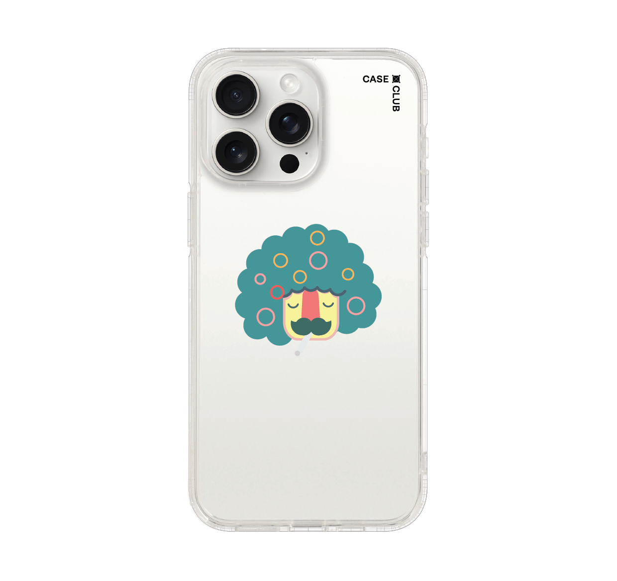 เคสใส iphone 15 pro max หนุ่มหนวด