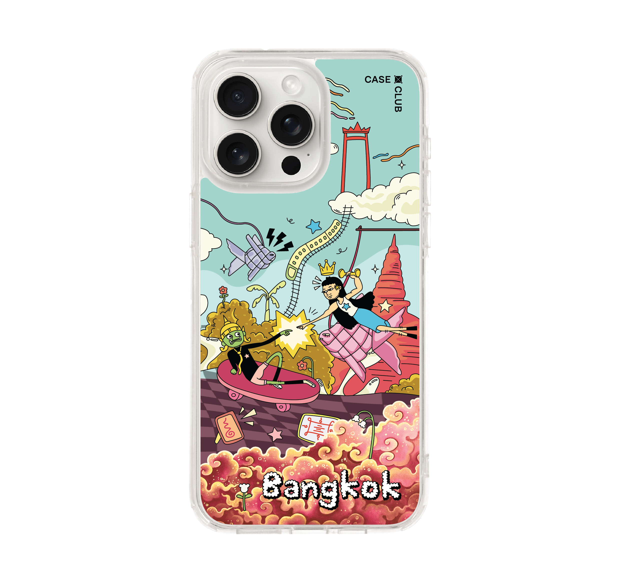 เคสใส iPhone 15 Pro Max Thai Angel Touch