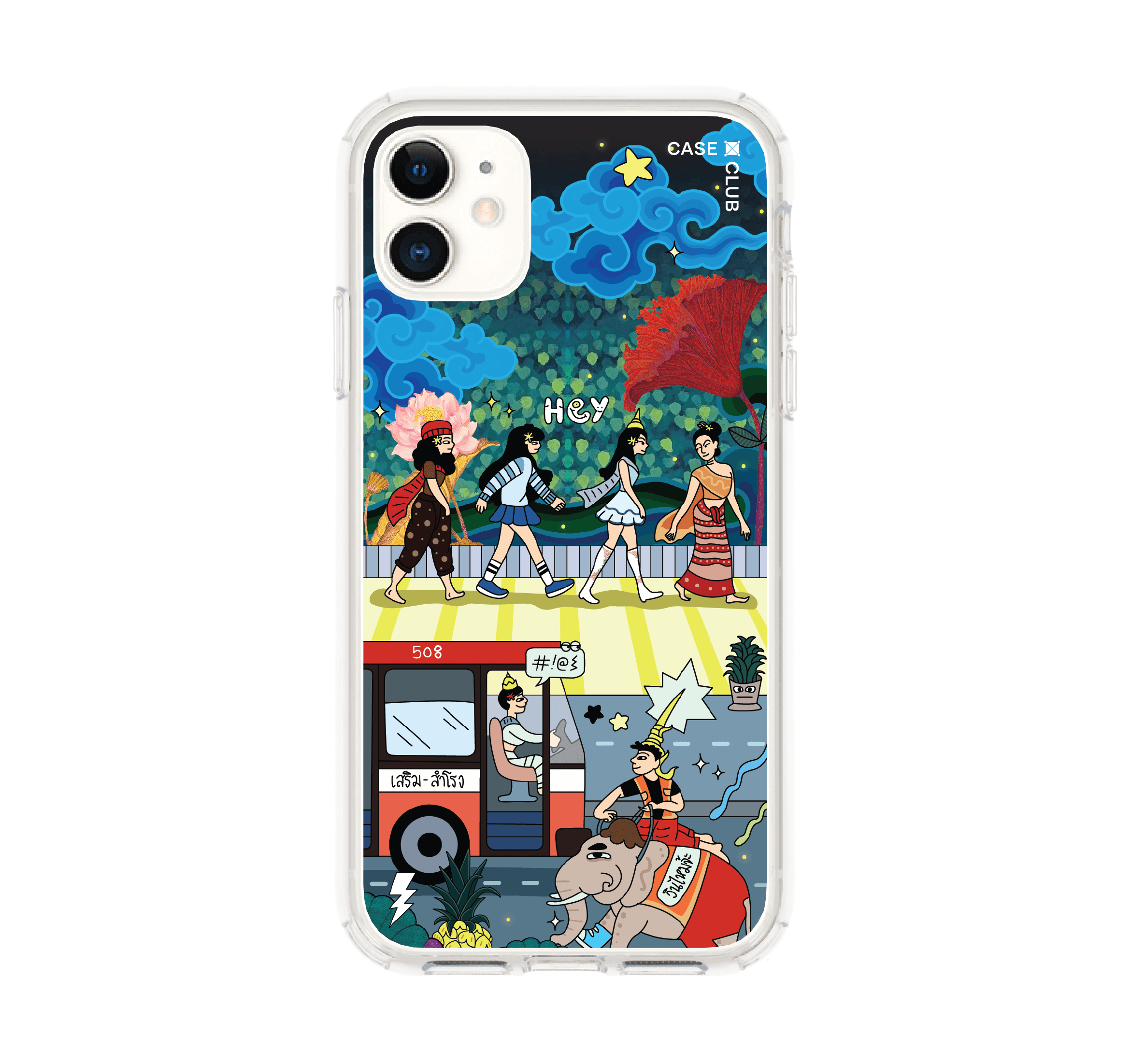 เคสใส iPhone 11 ไทยข้ามถนน
