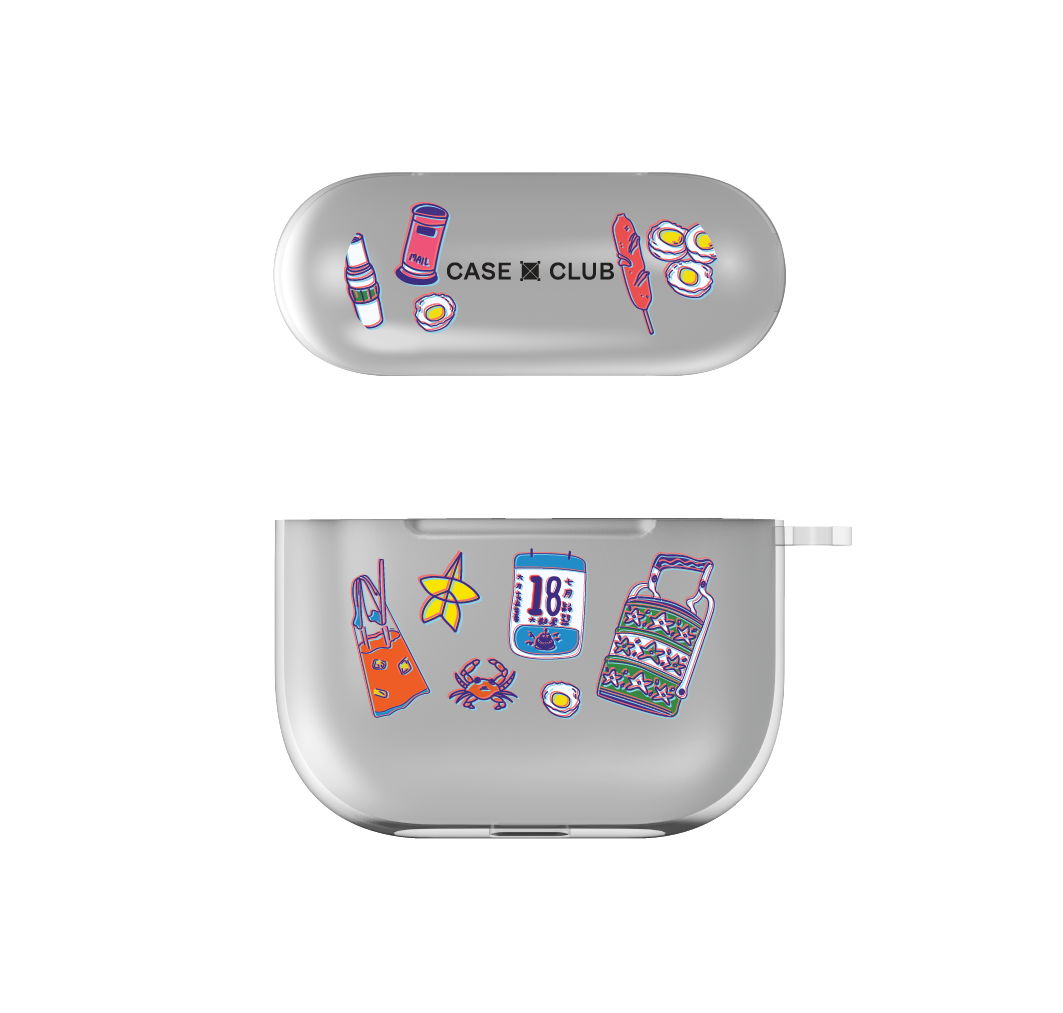 airpods 4 clear case thai signature sticker